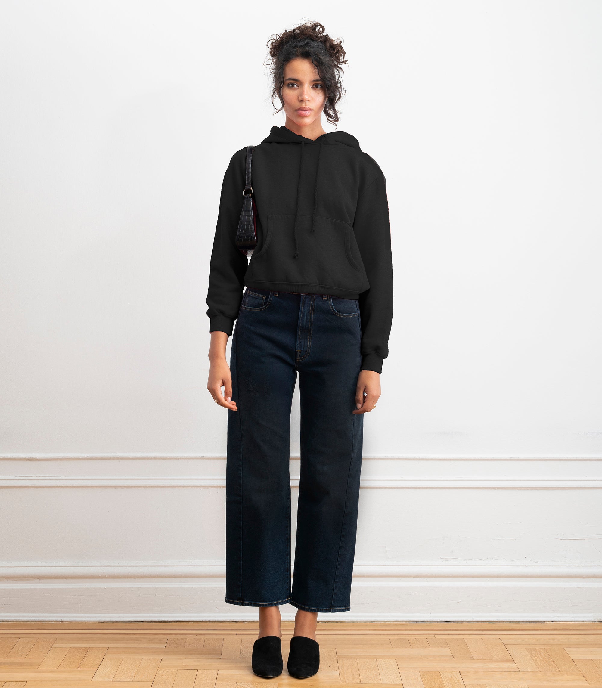 Jamie Barrel Leg Jeans - New York Dark