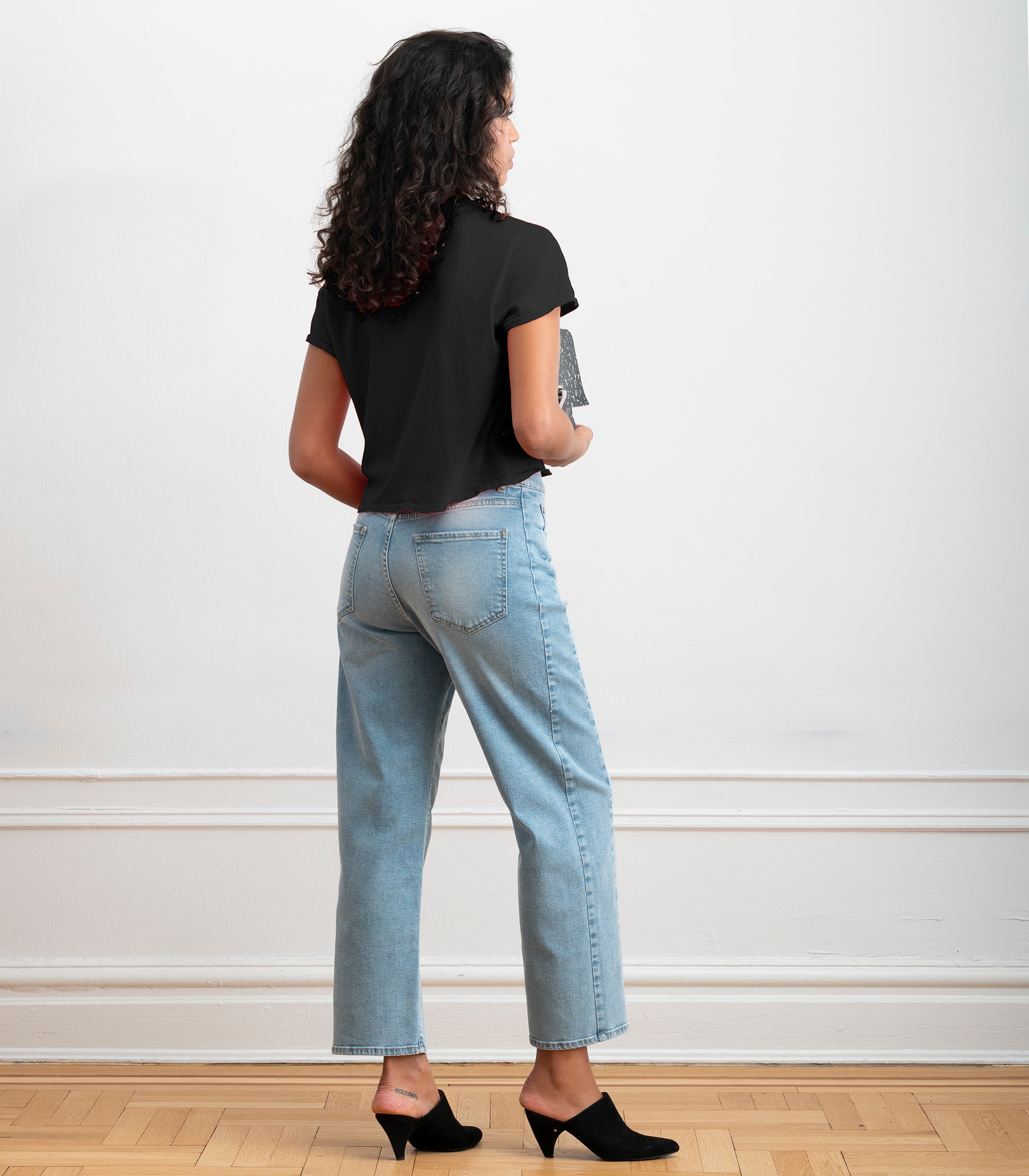 Bessette Soft Washed Tee - Black