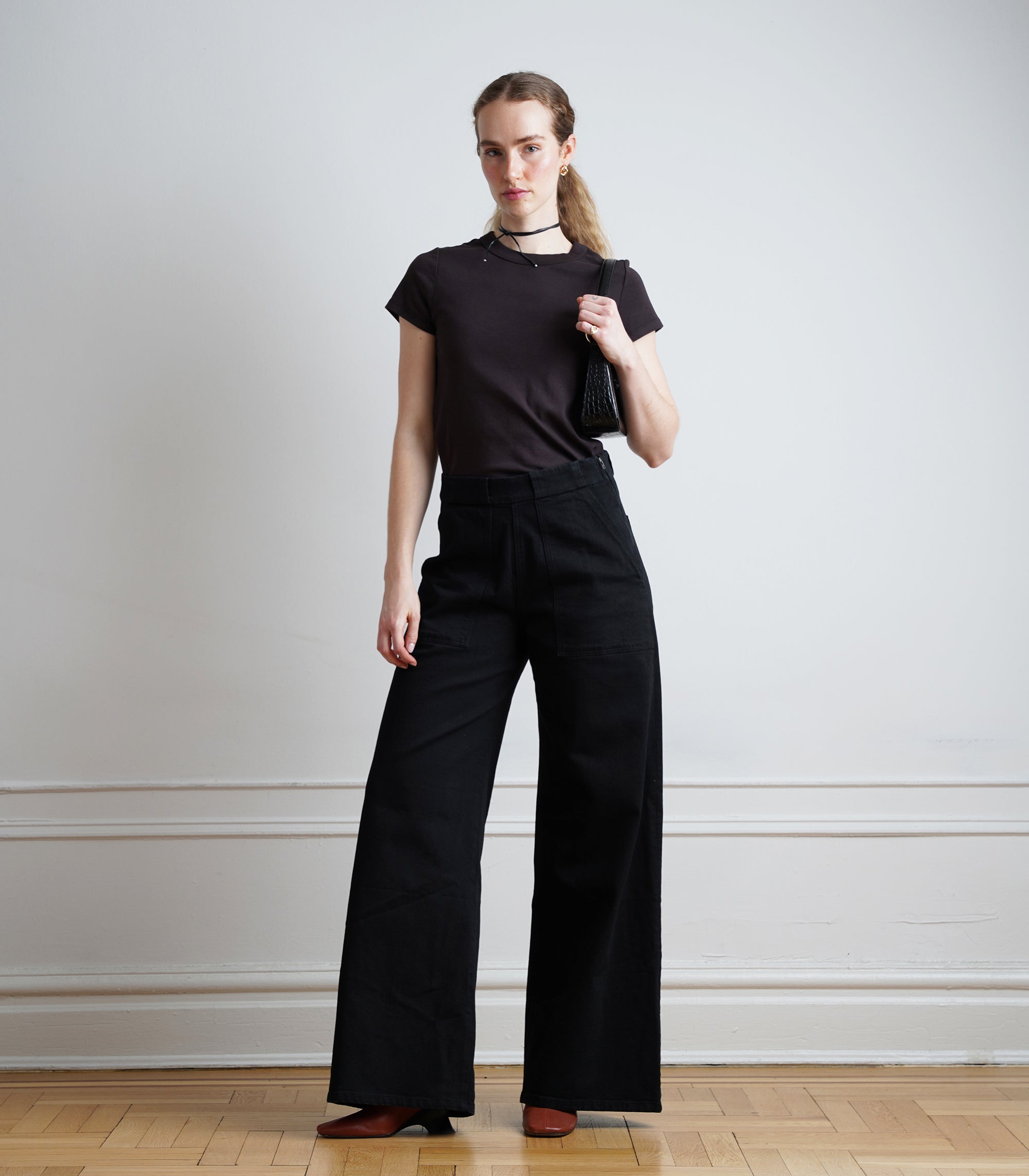 Sabrina Best Pants for Curvy Women | High-Rise Wide Leg Pants – Loup
