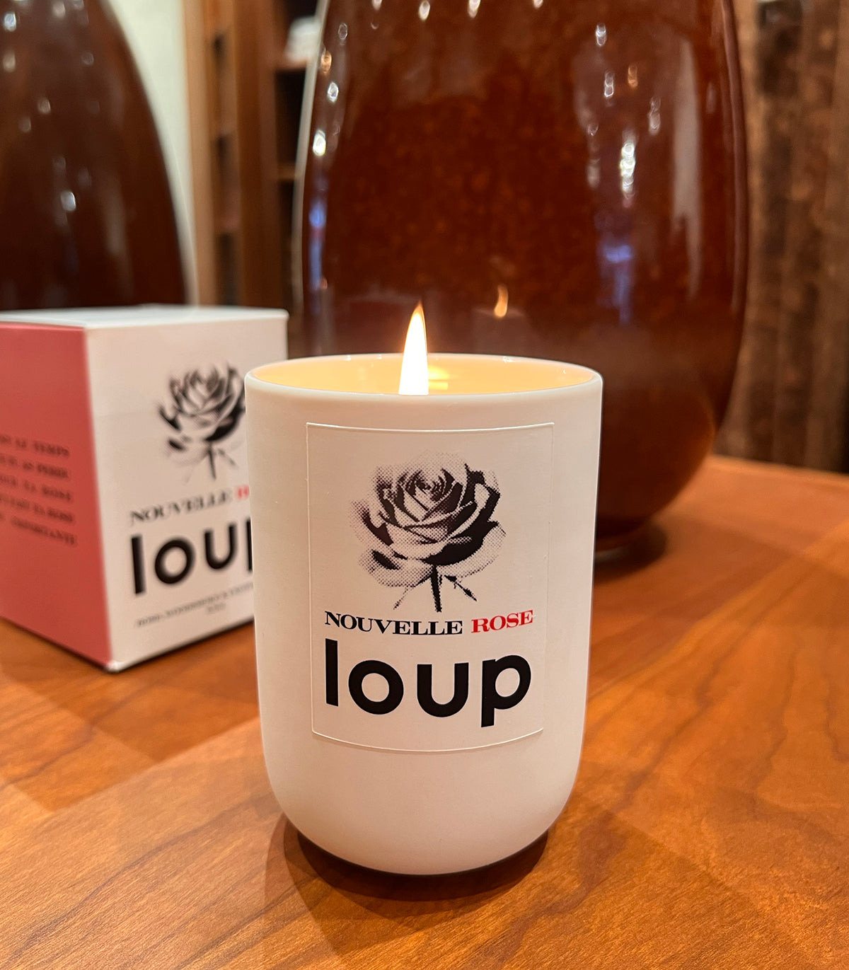 Nouvelle Rose Candle