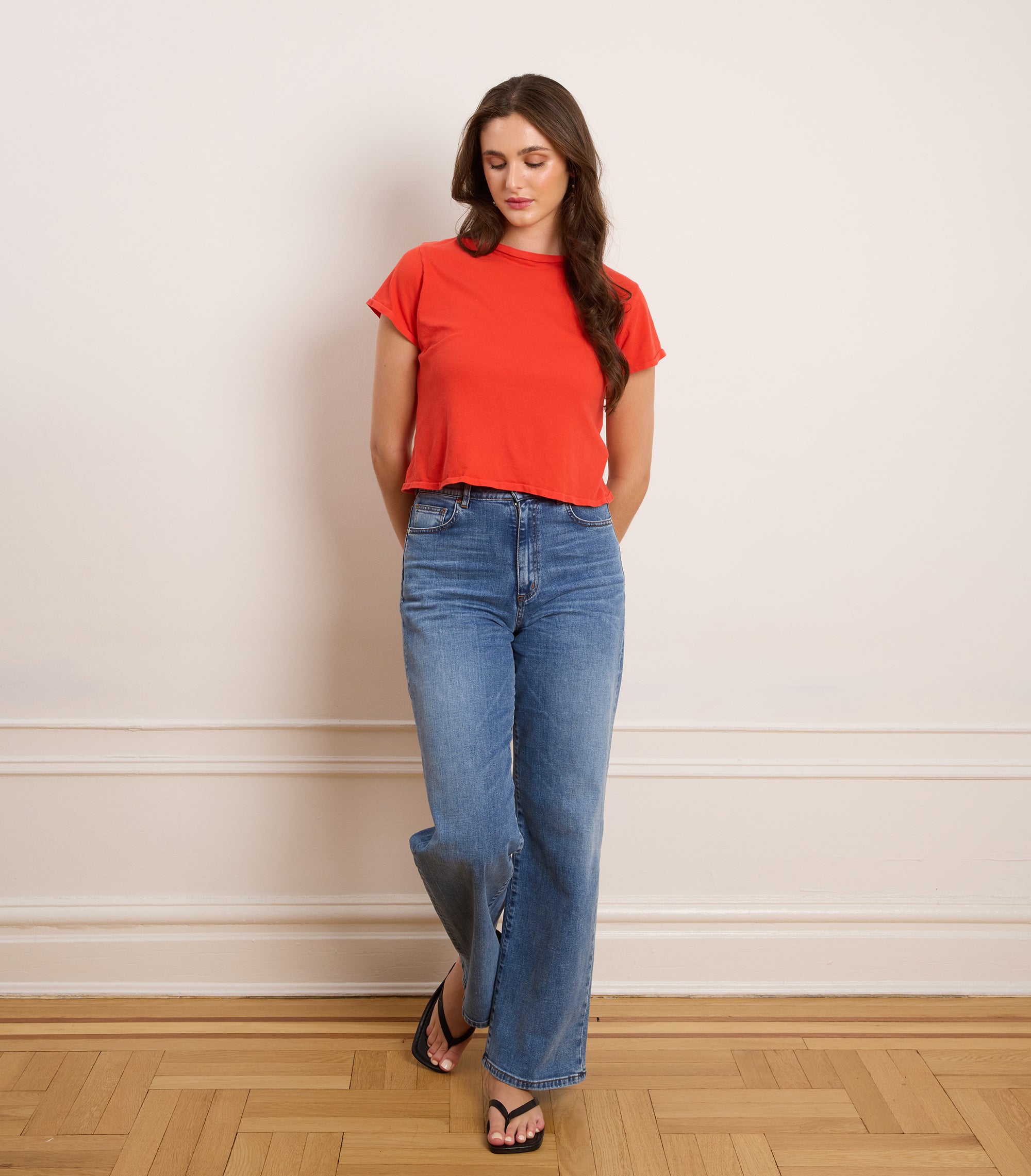 Francois High Rise Wide Leg Jeans - Indigo