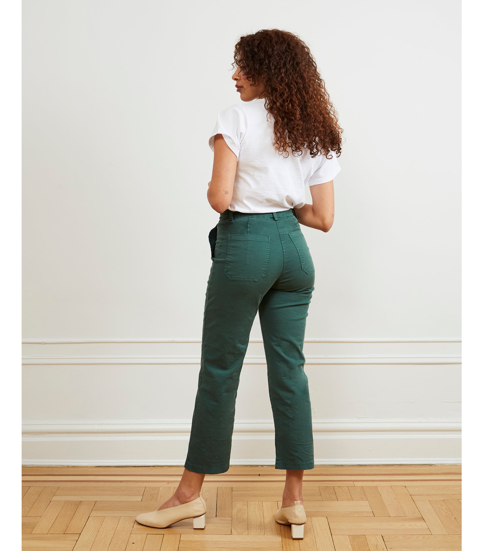 James Straight-Leg Work Pant - Hunter SAMPLE SALE