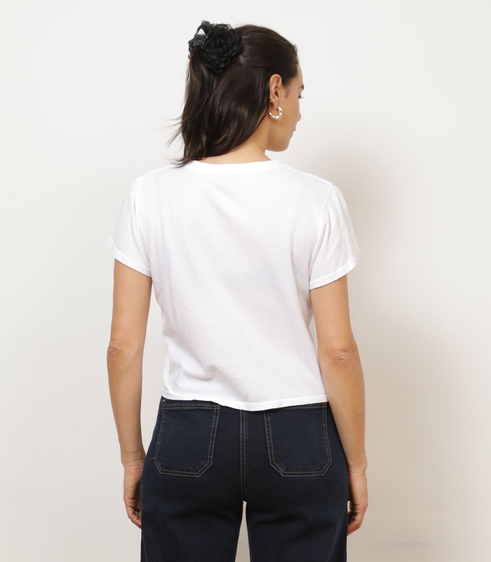 Bessette Soft Washed Tee - White