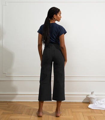 Black Heather Pants