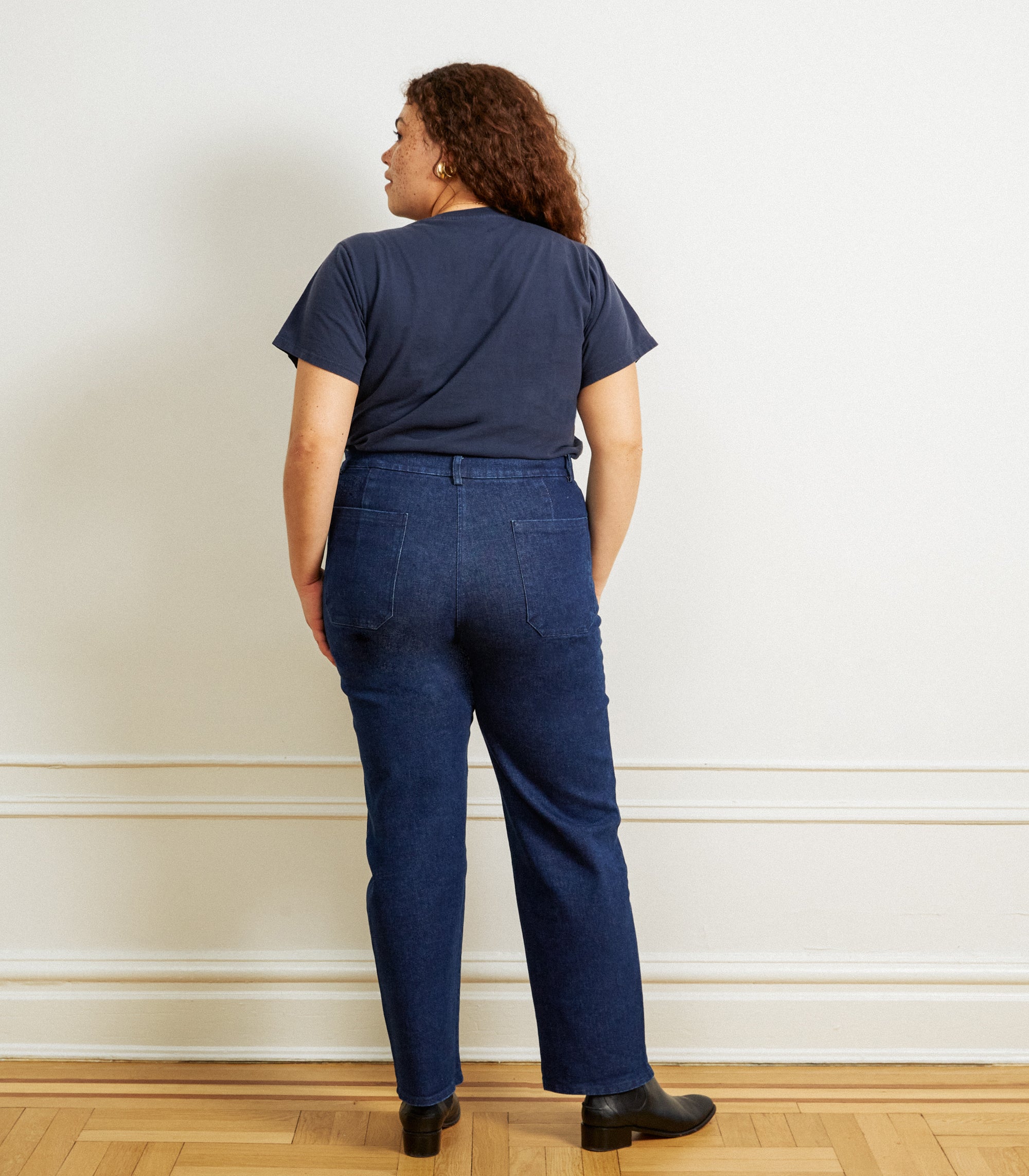 Parker Straight Leg Jeans - Dark Indigo SAMPLE SALE