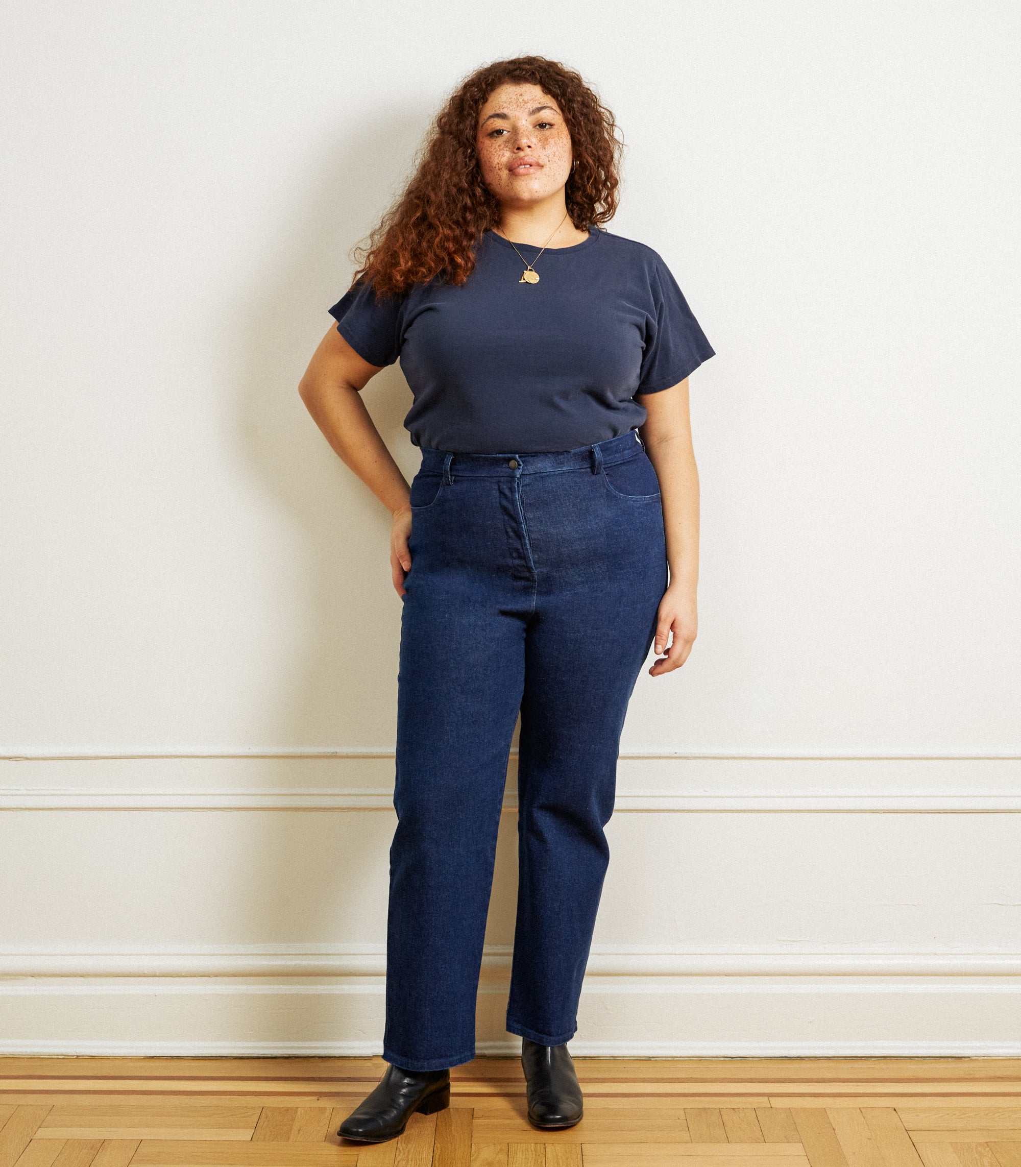 Parker Straight Leg Jeans - Dark Indigo SAMPLE SALE