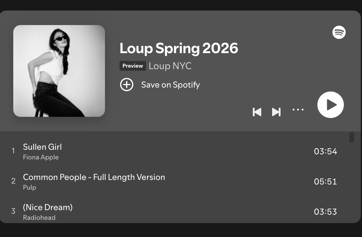 Spring 2026 Playlist -  What We Were Doing in the '90s
