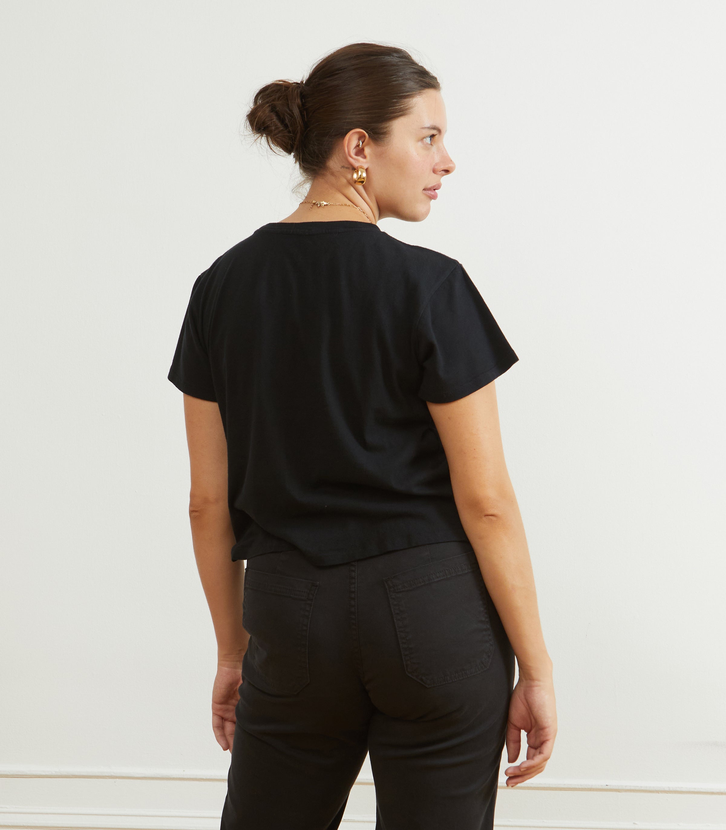 Bessette Soft Washed Tee - Black