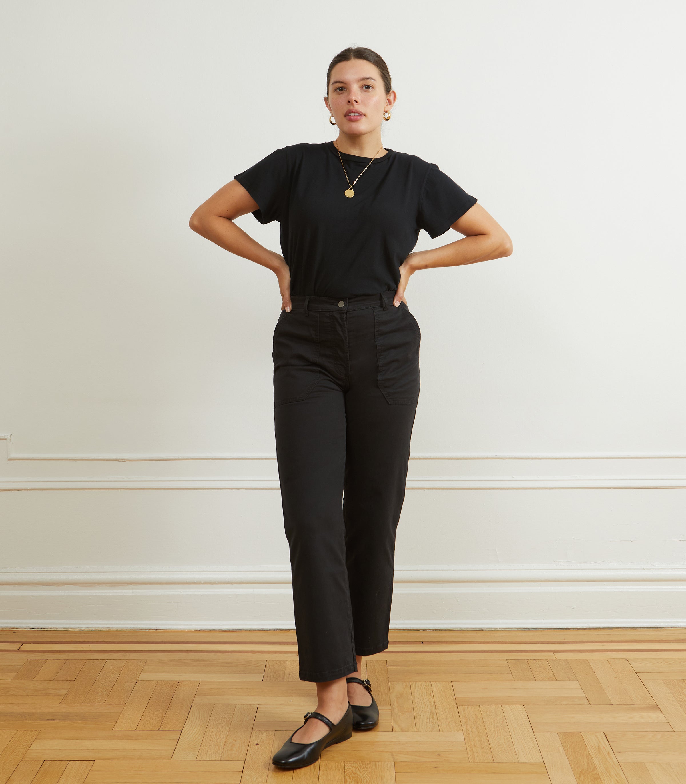 James Straight-Leg Work Pant – High Waist Fit -Made for curves | Loup
