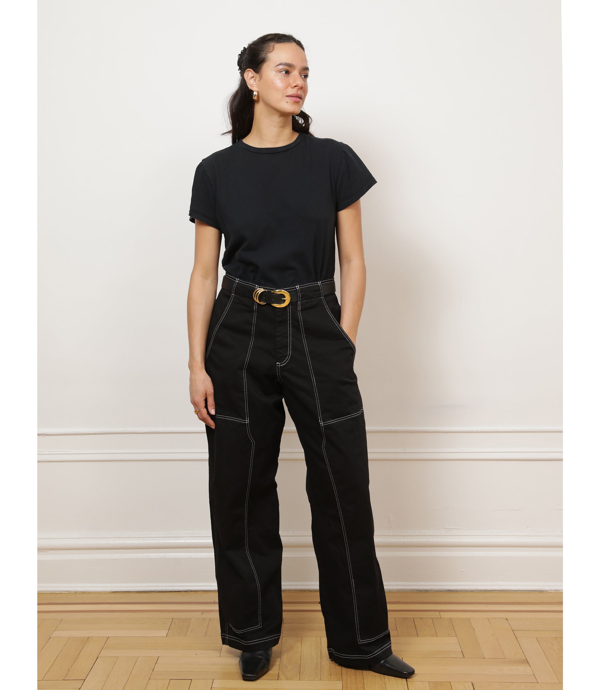 Best Pants for Curvy Women | High-Rise Relaxed Leg | Jane Pants - Loup