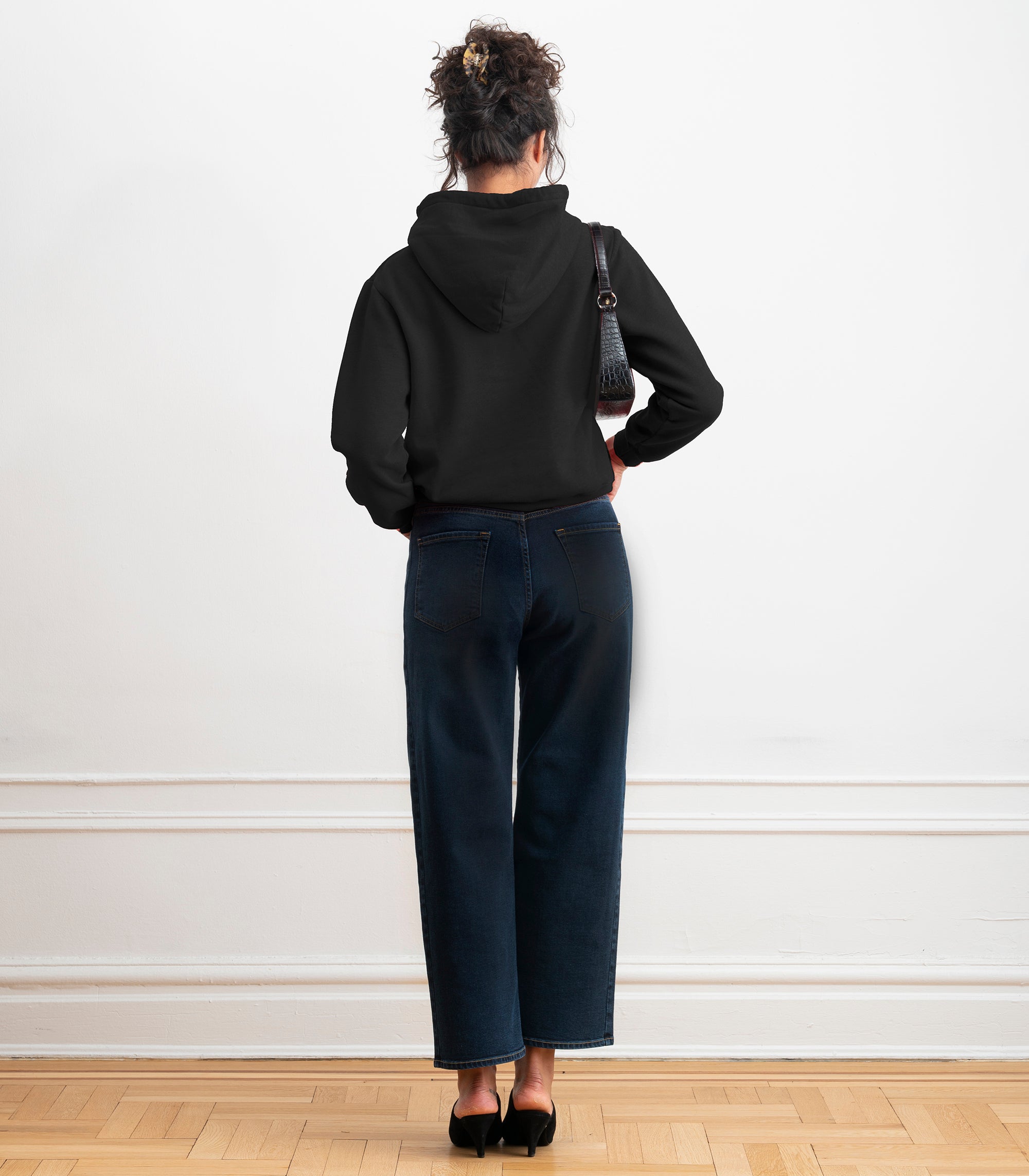 Jamie Barrel Leg Jeans - New York Dark