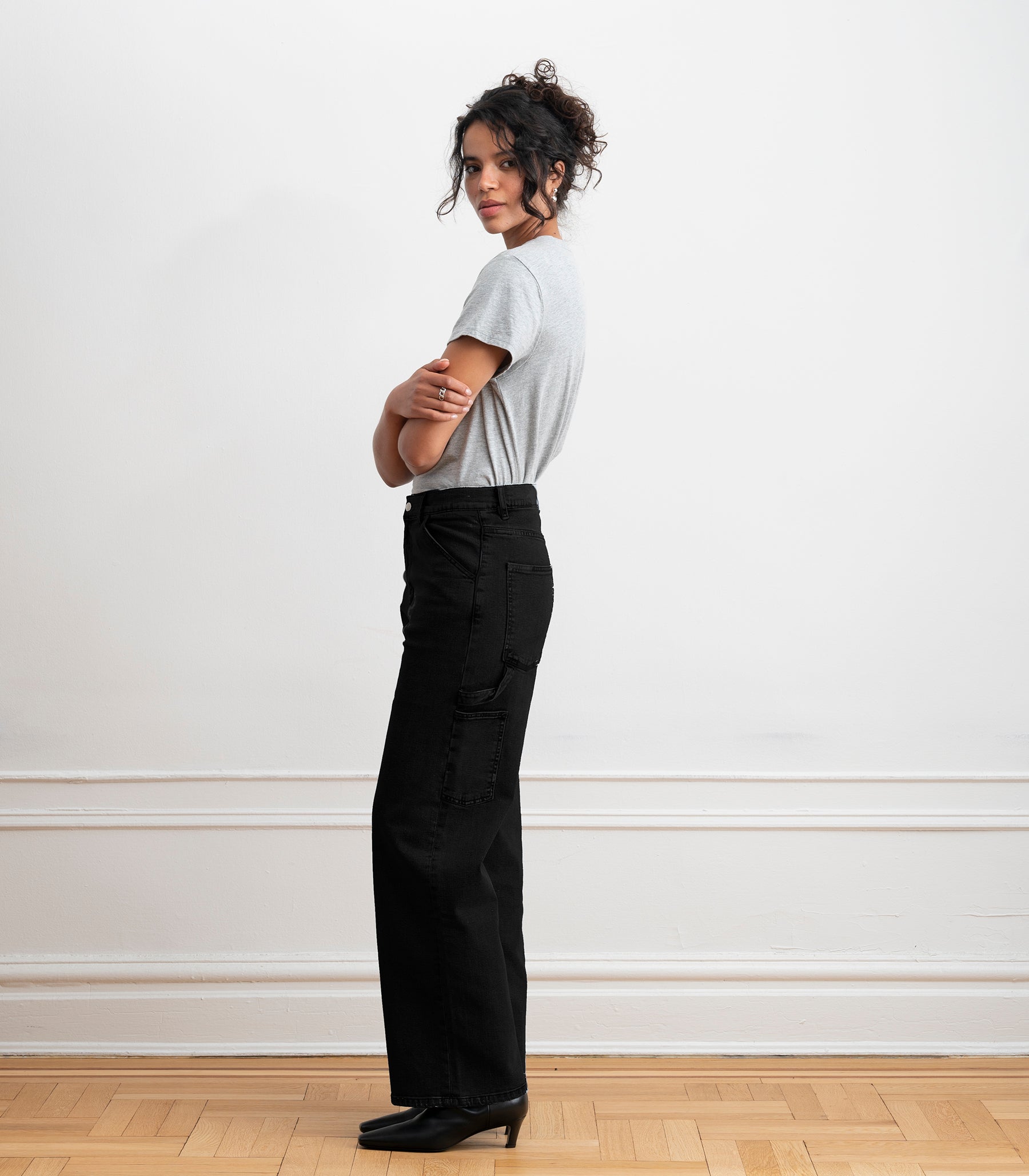 Quinn Utility Jeans - Black