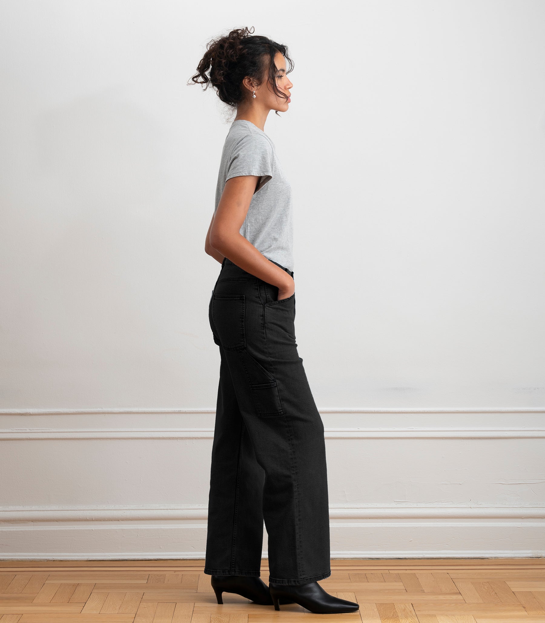 Quinn Utility Jeans - Black