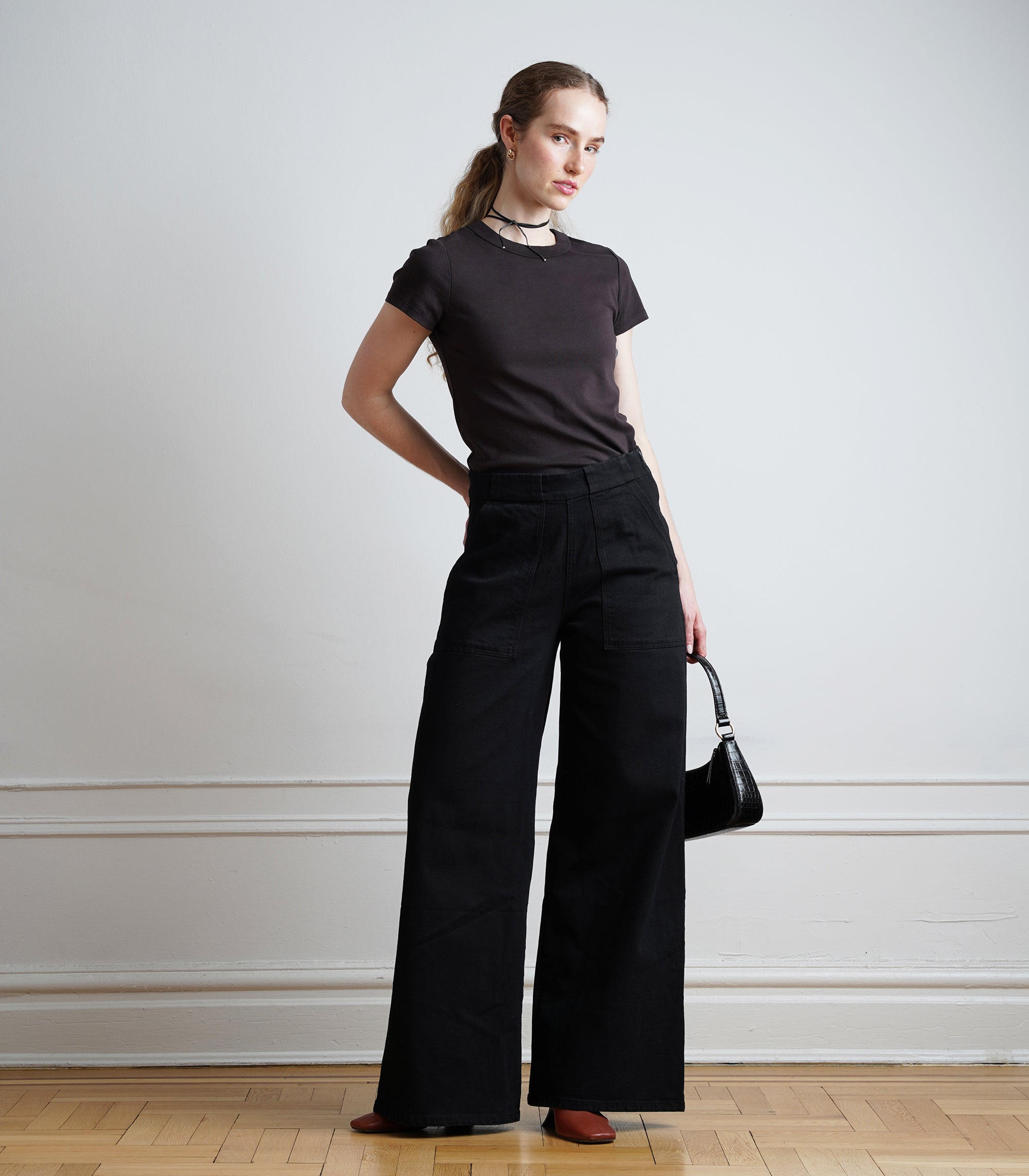 Sabrina Best Pants for Curvy Women | High-Rise Wide Leg Pants – Loup