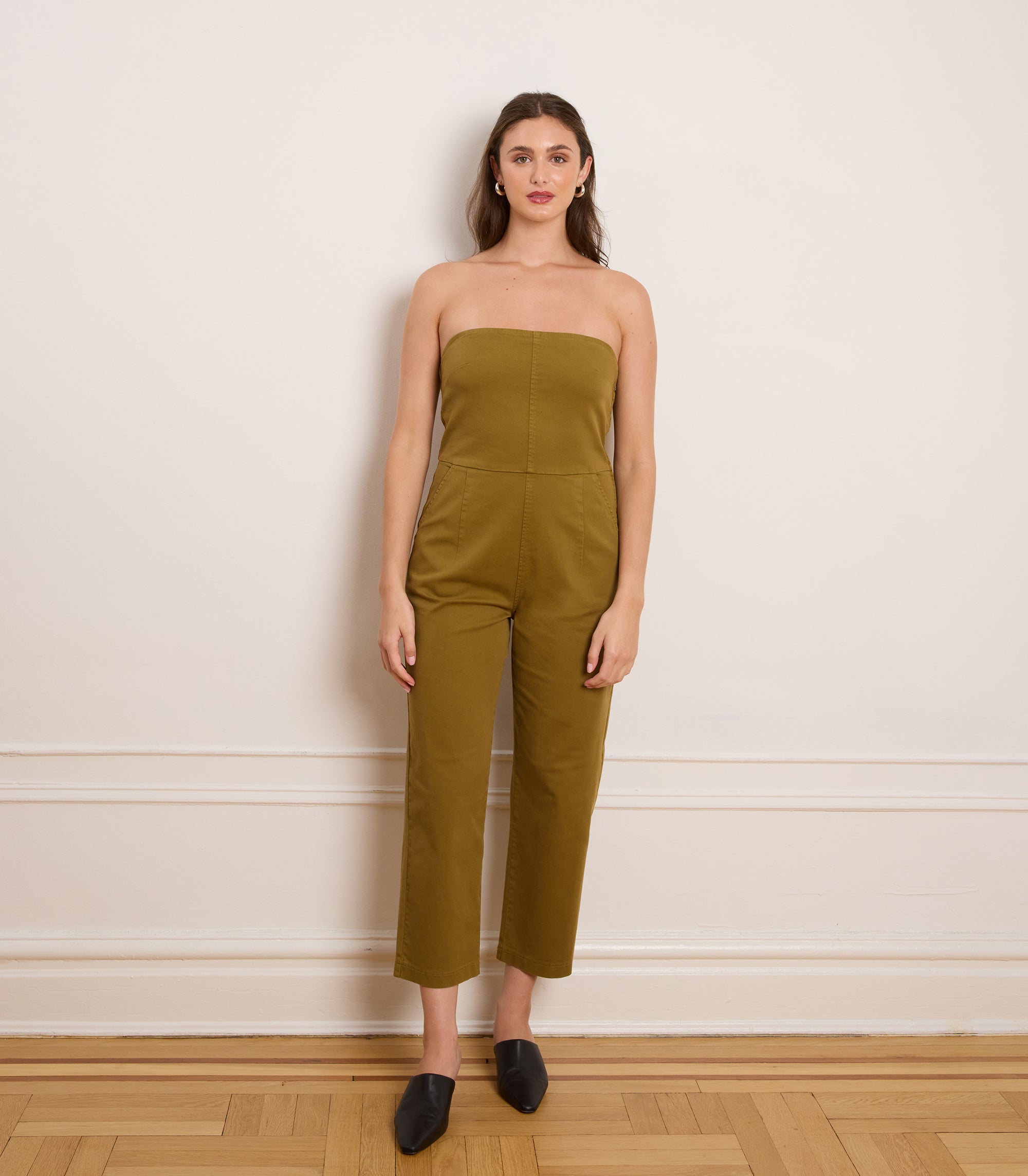 Dark Chartreuse Beverly Jumpsuit SS25