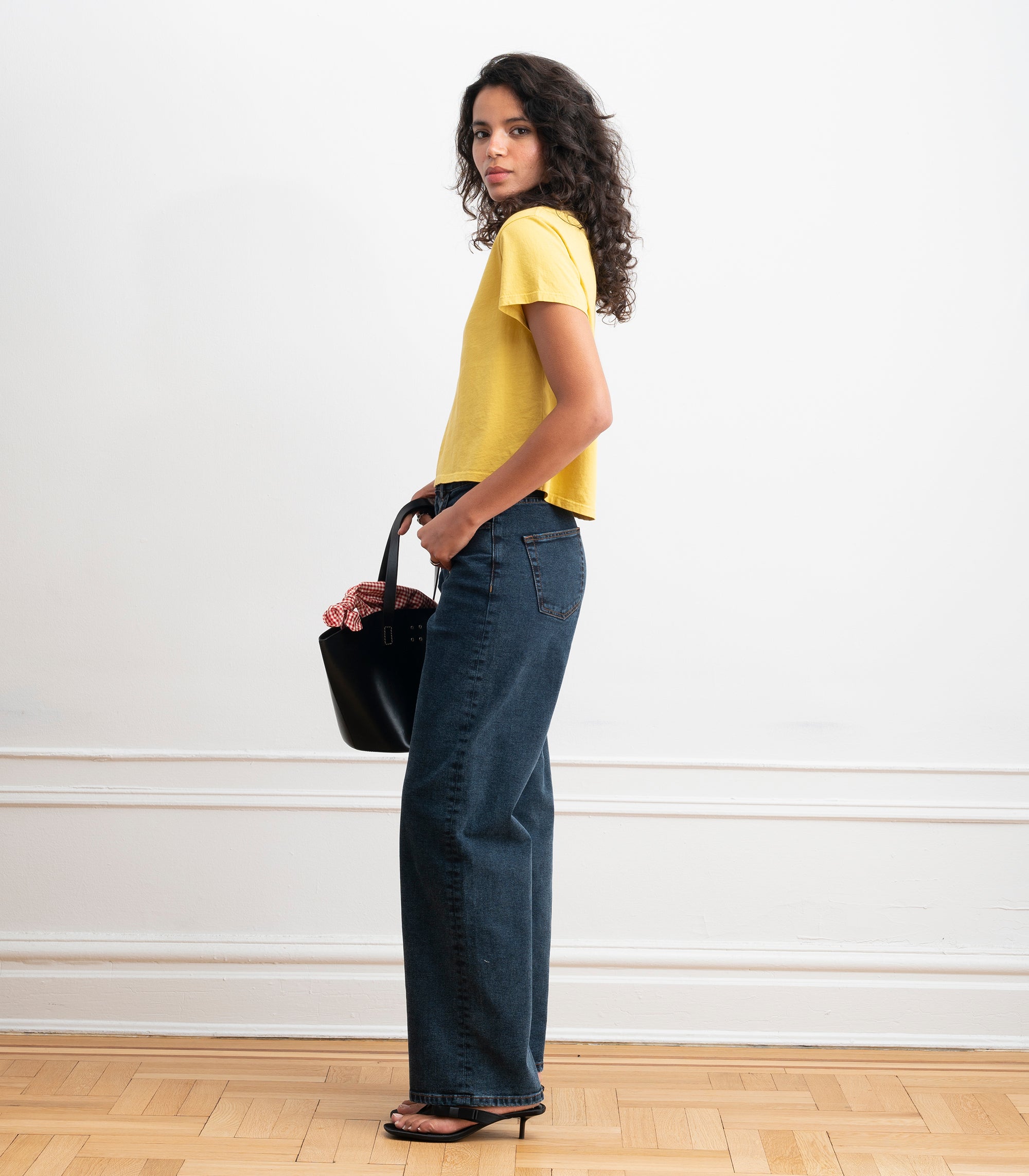 Bessette Soft Washed Tee - Daffodil