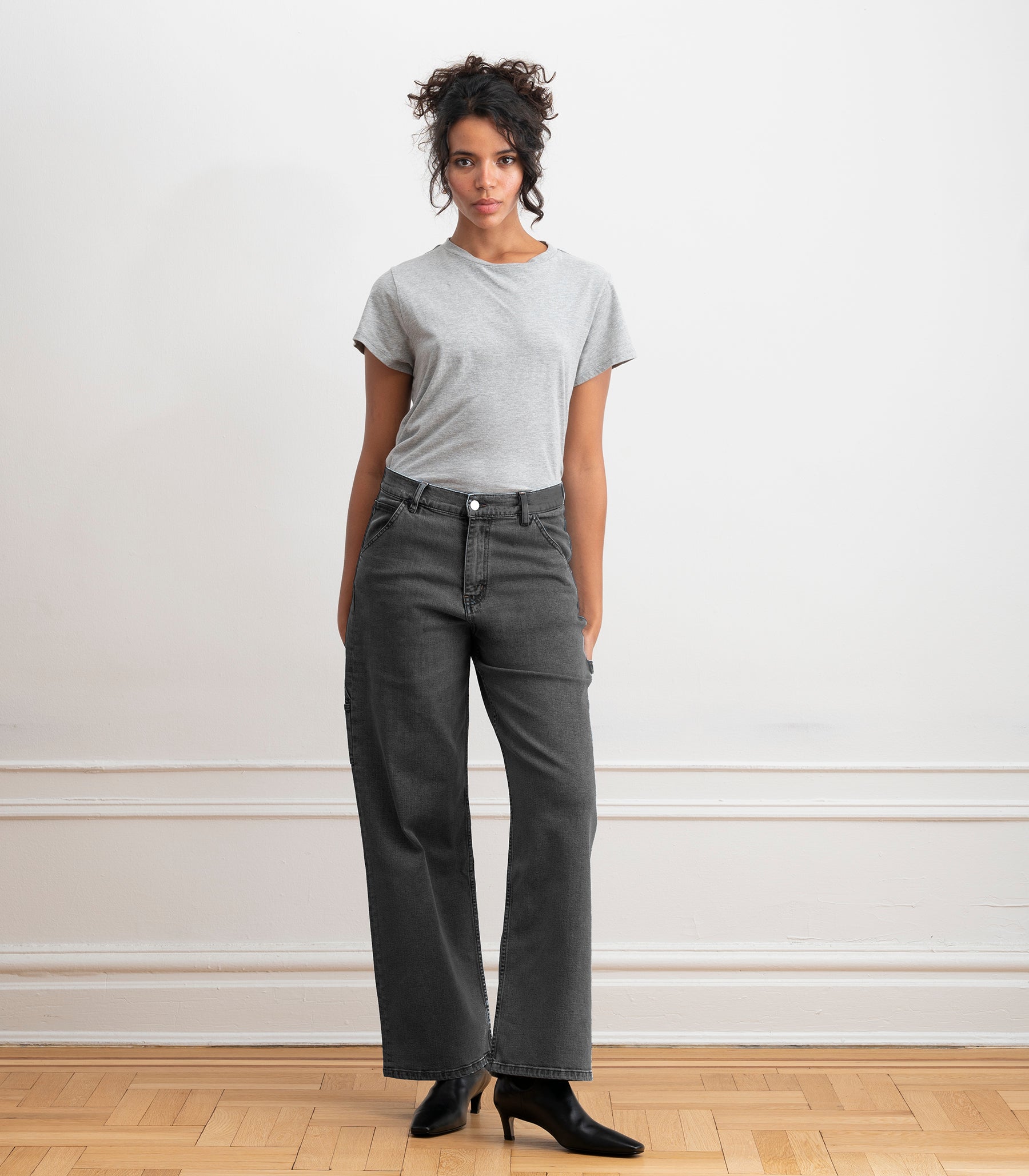 Quinn Utility Jeans - Gray