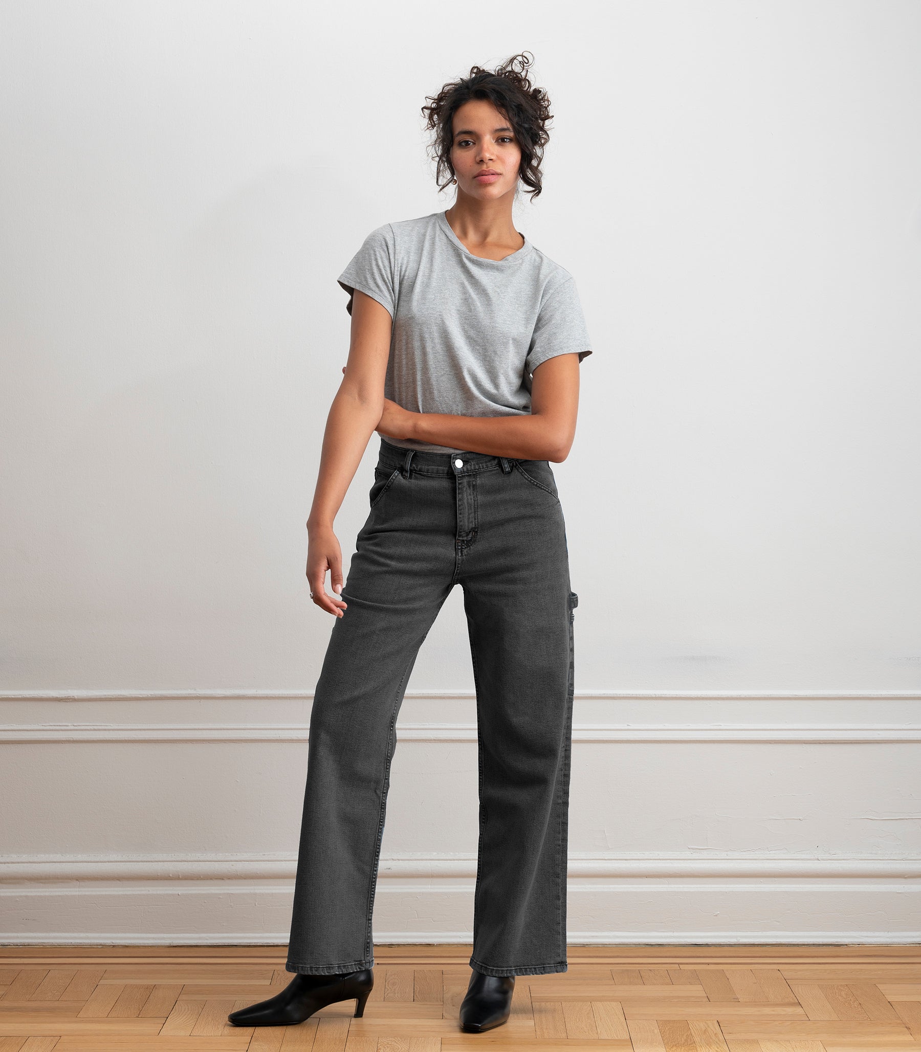 Quinn Utility Jeans - Gray