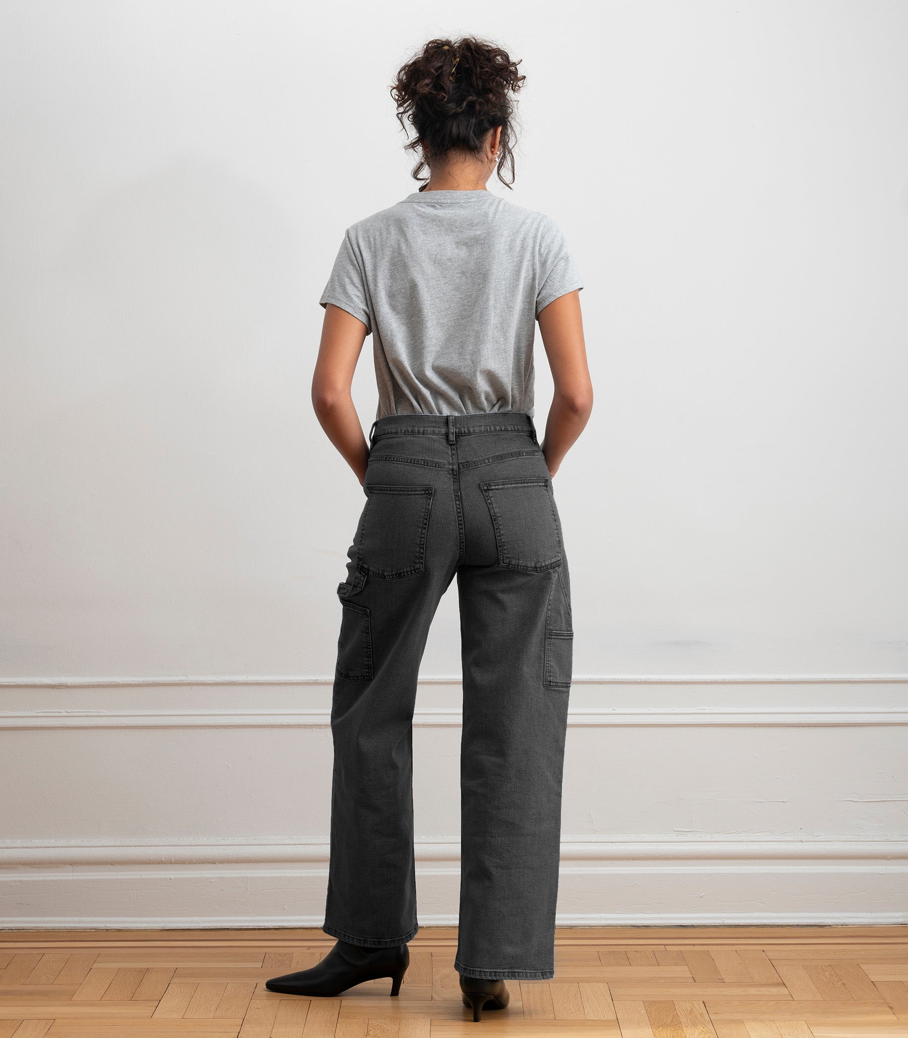 Quinn Utility Jeans - Gray