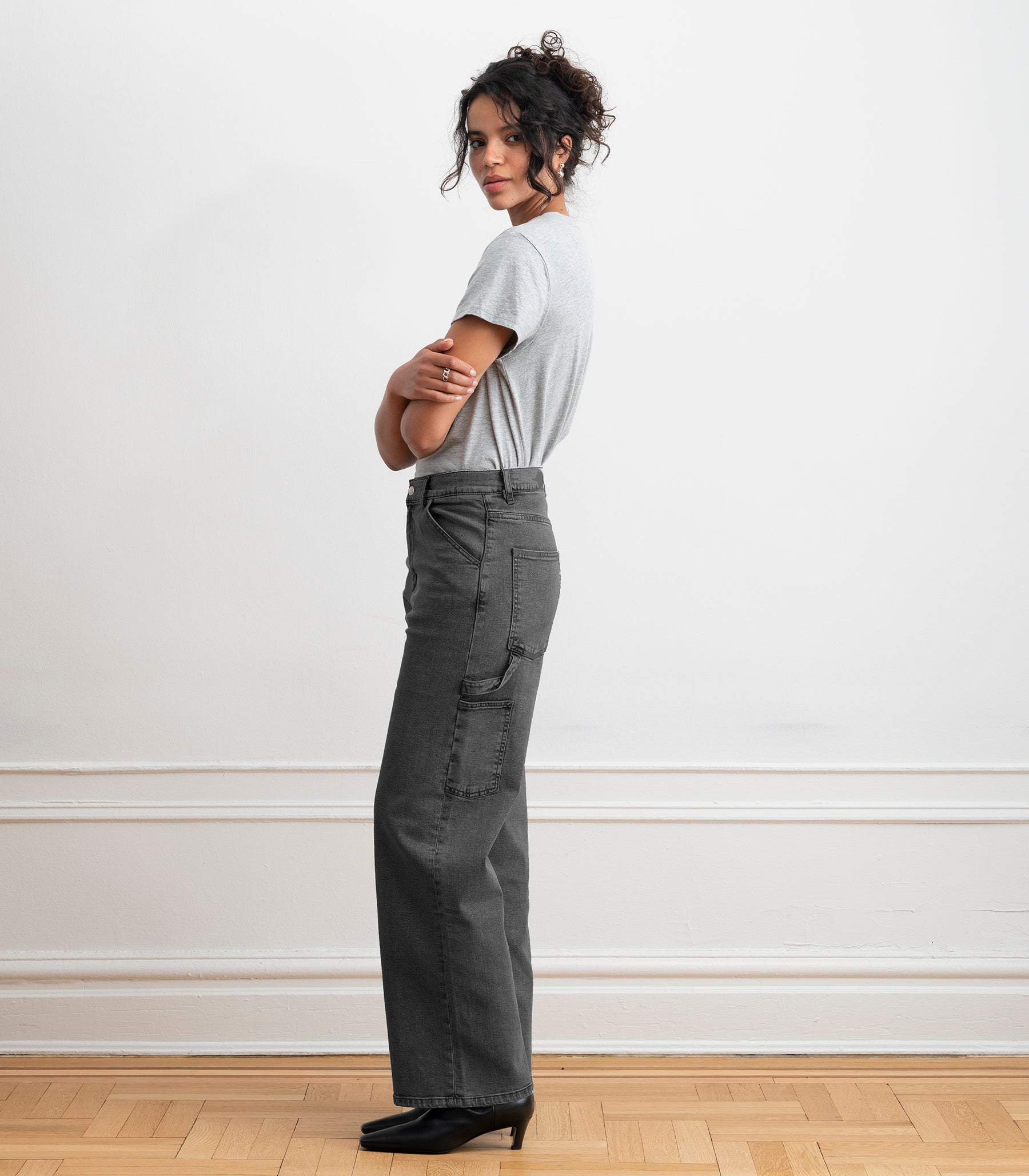 Quinn Utility Jeans - Gray