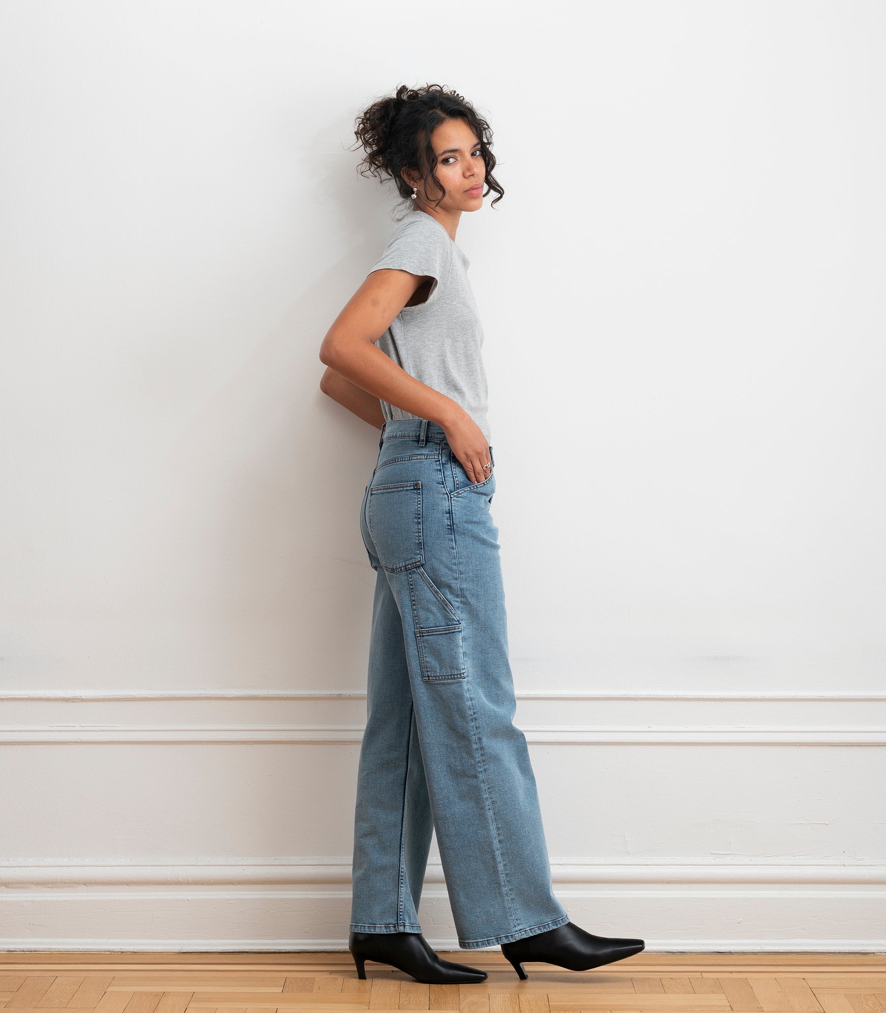 Quinn Utility Jeans - Indigo
