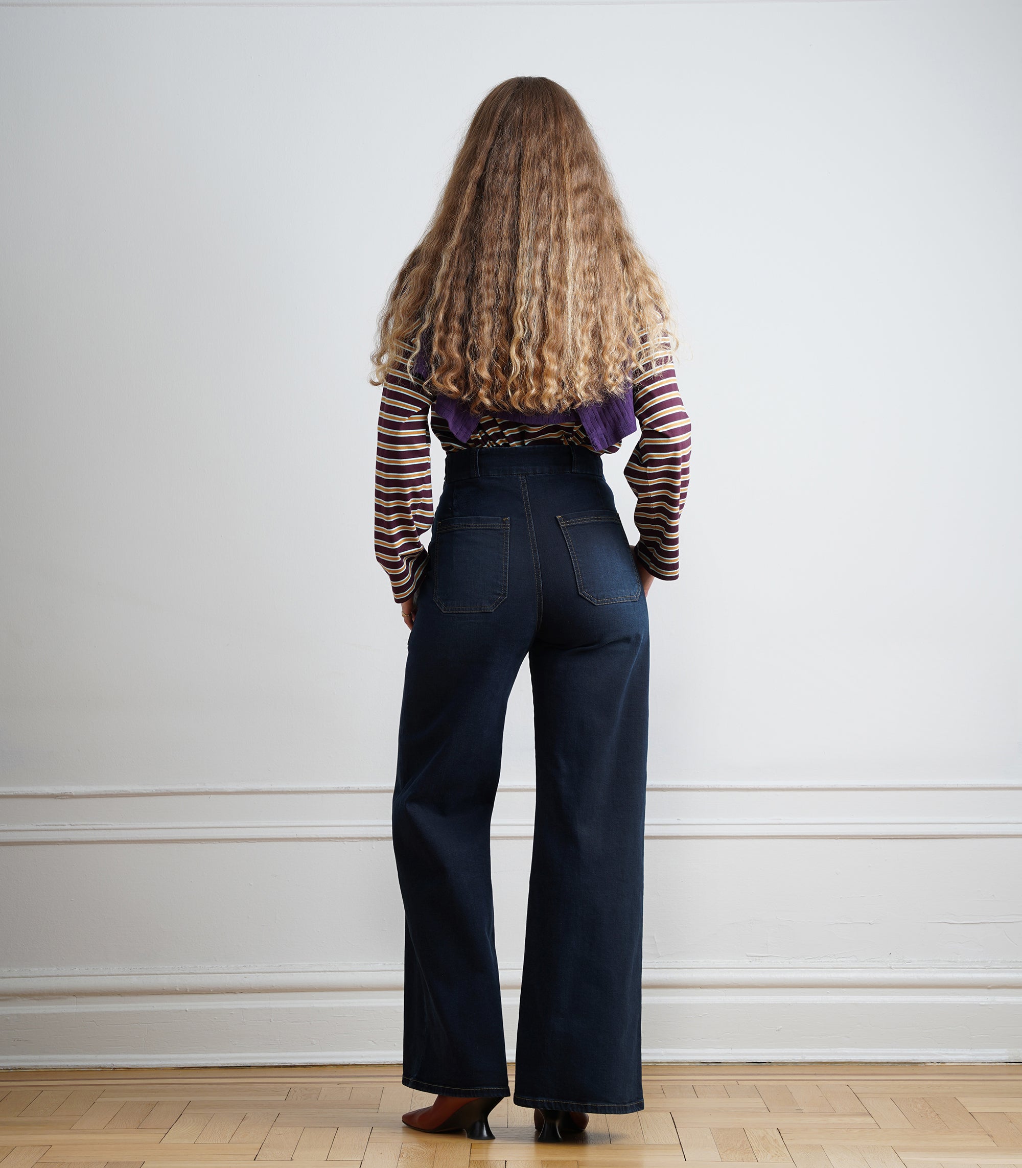 Long Sabrina Wide-Leg Jeans | High-Waist Wide Leg Denim | Loup