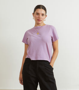 Bessette Soft Washed Tee - Dusty Mauve