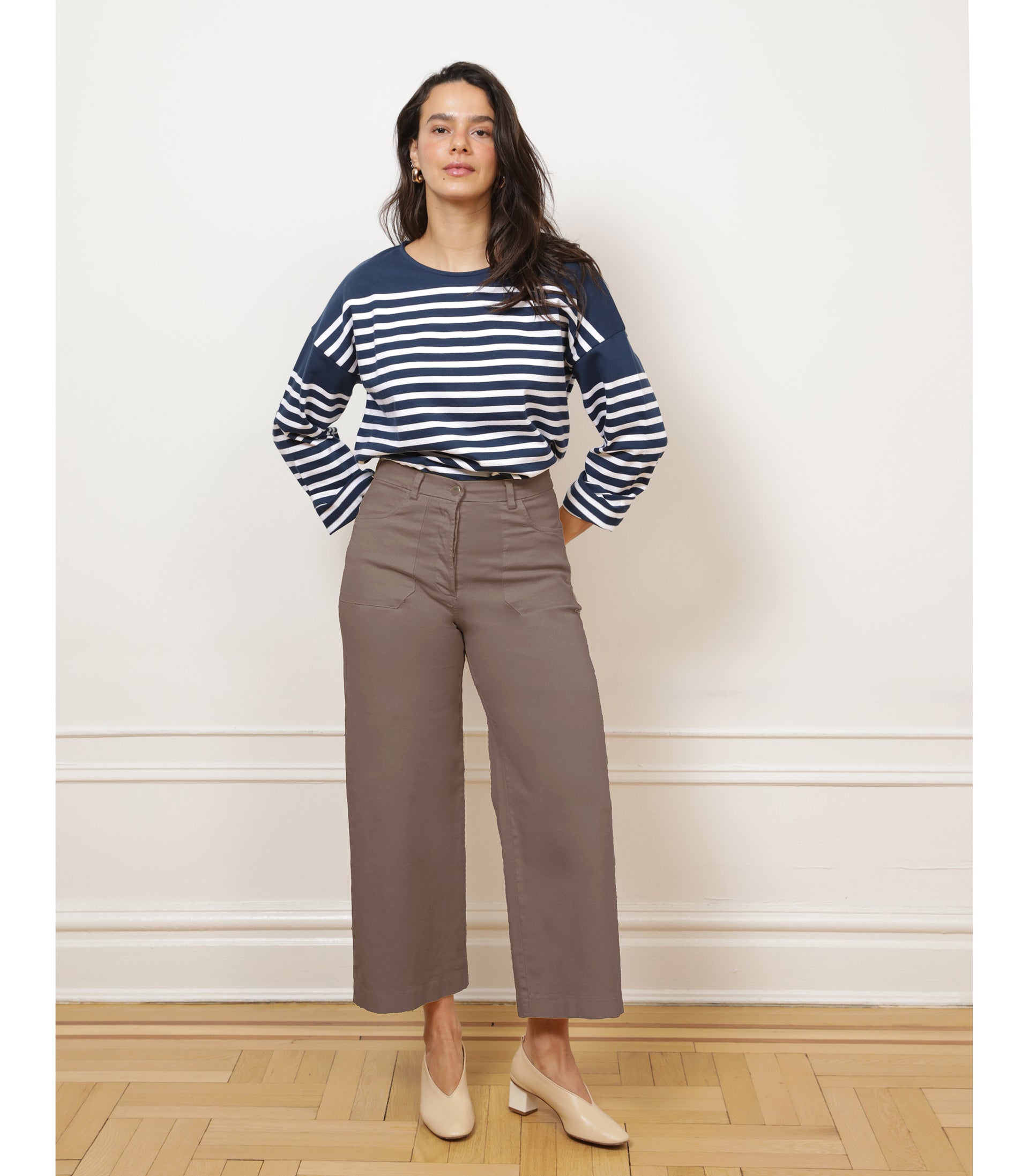Simone Wide Crop Pants