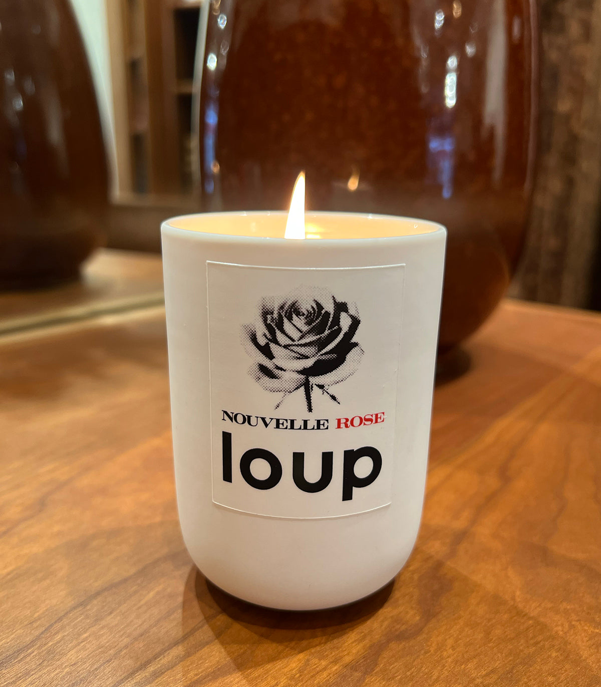 Nouvelle Rose Candle