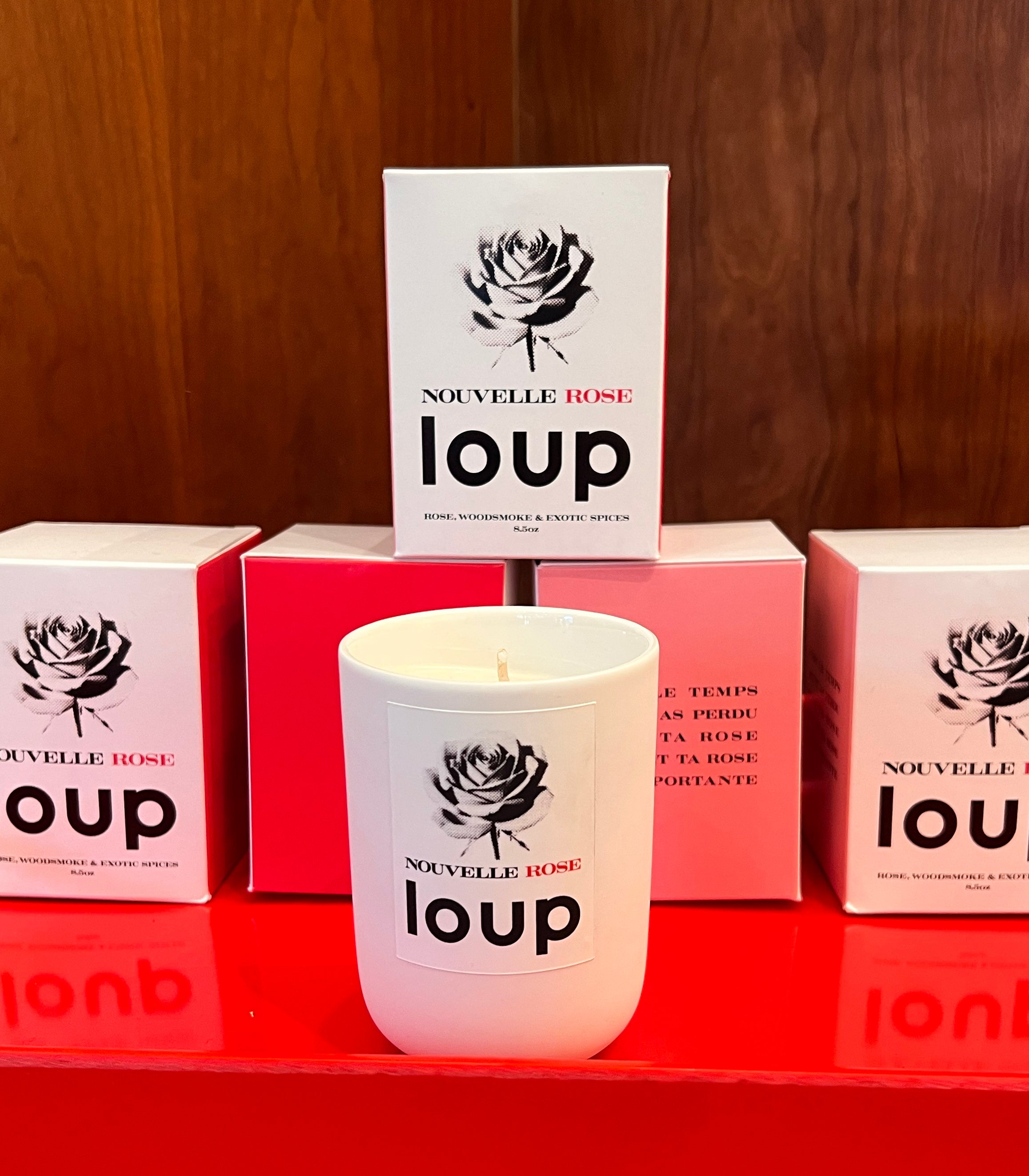 Nouvelle Rose Candle