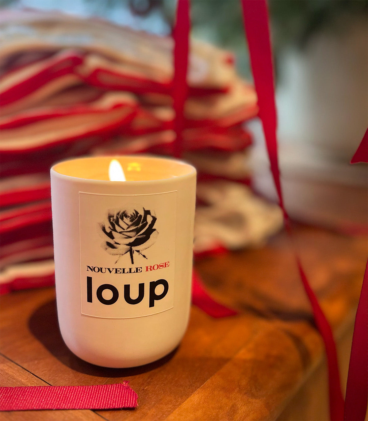 Nouvelle Rose Candle