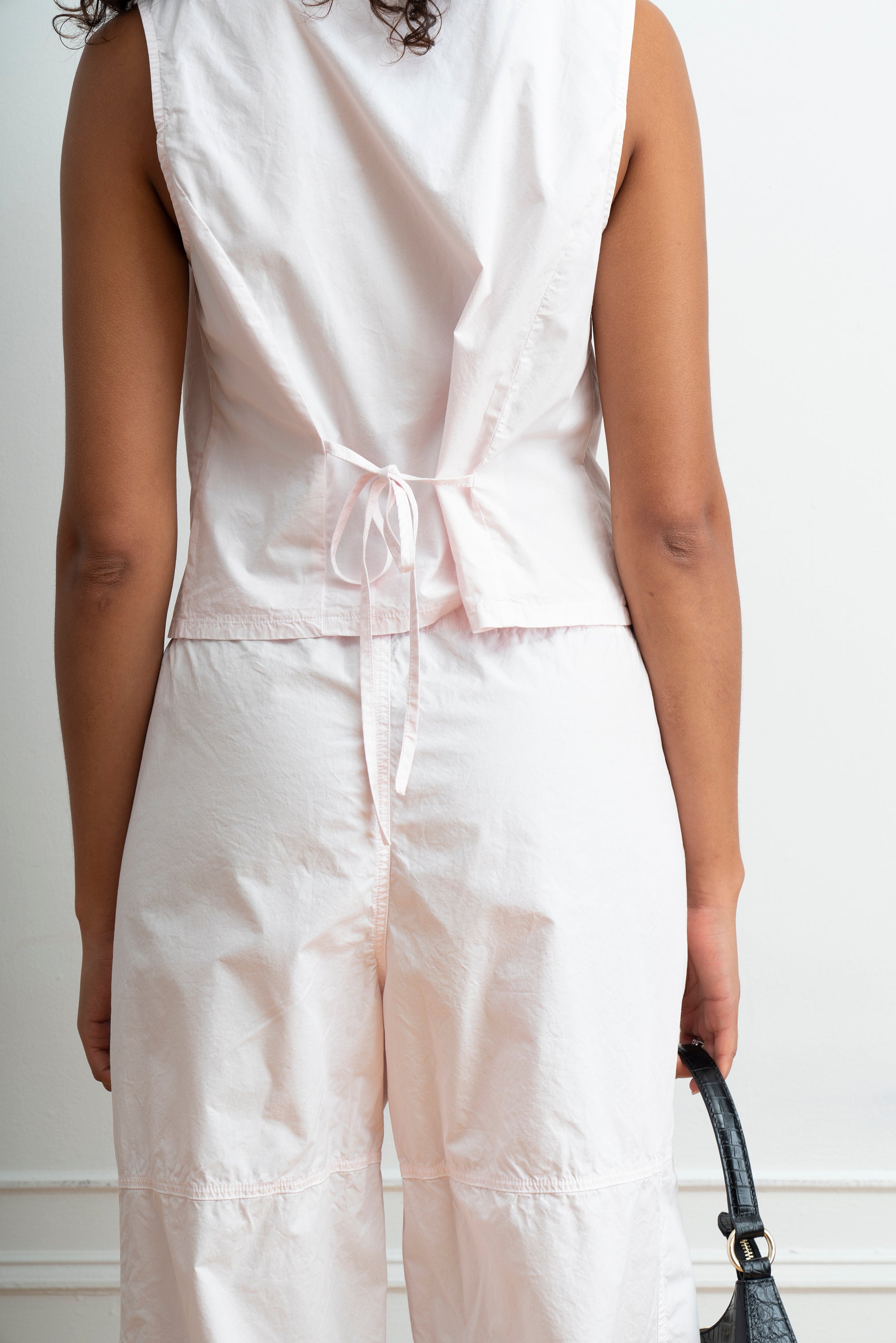 Nara Parachute Leg Drawstring Pants - Primrose