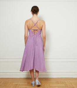 Hermosa Slip Dress - Purple | LOUP x Biankalu