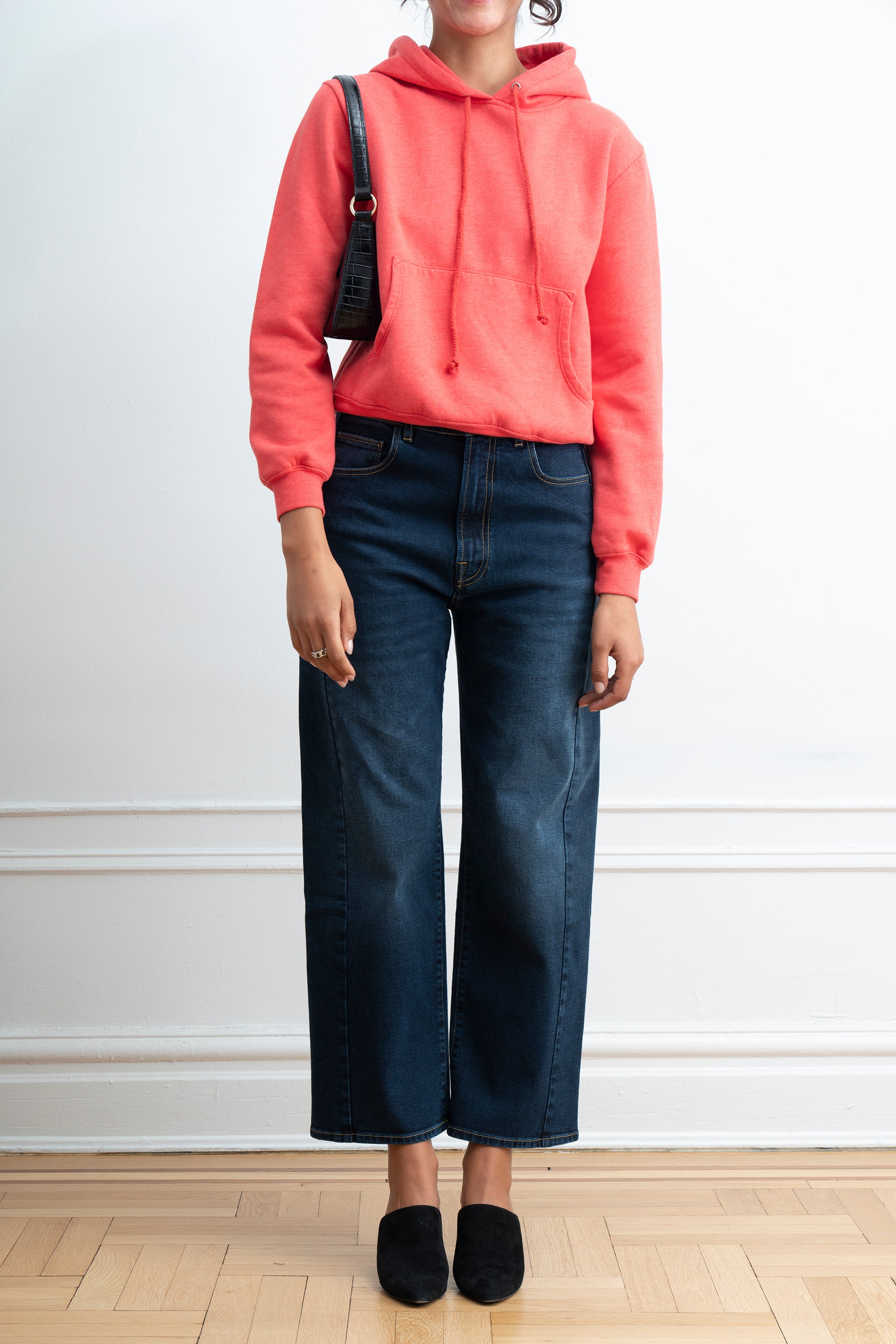 Jamie Barrel Leg Jeans - Cowboy