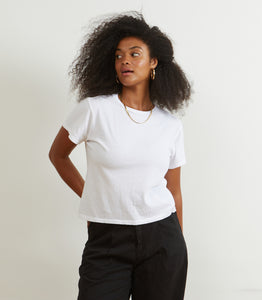 Bessette Soft Washed Tee - White