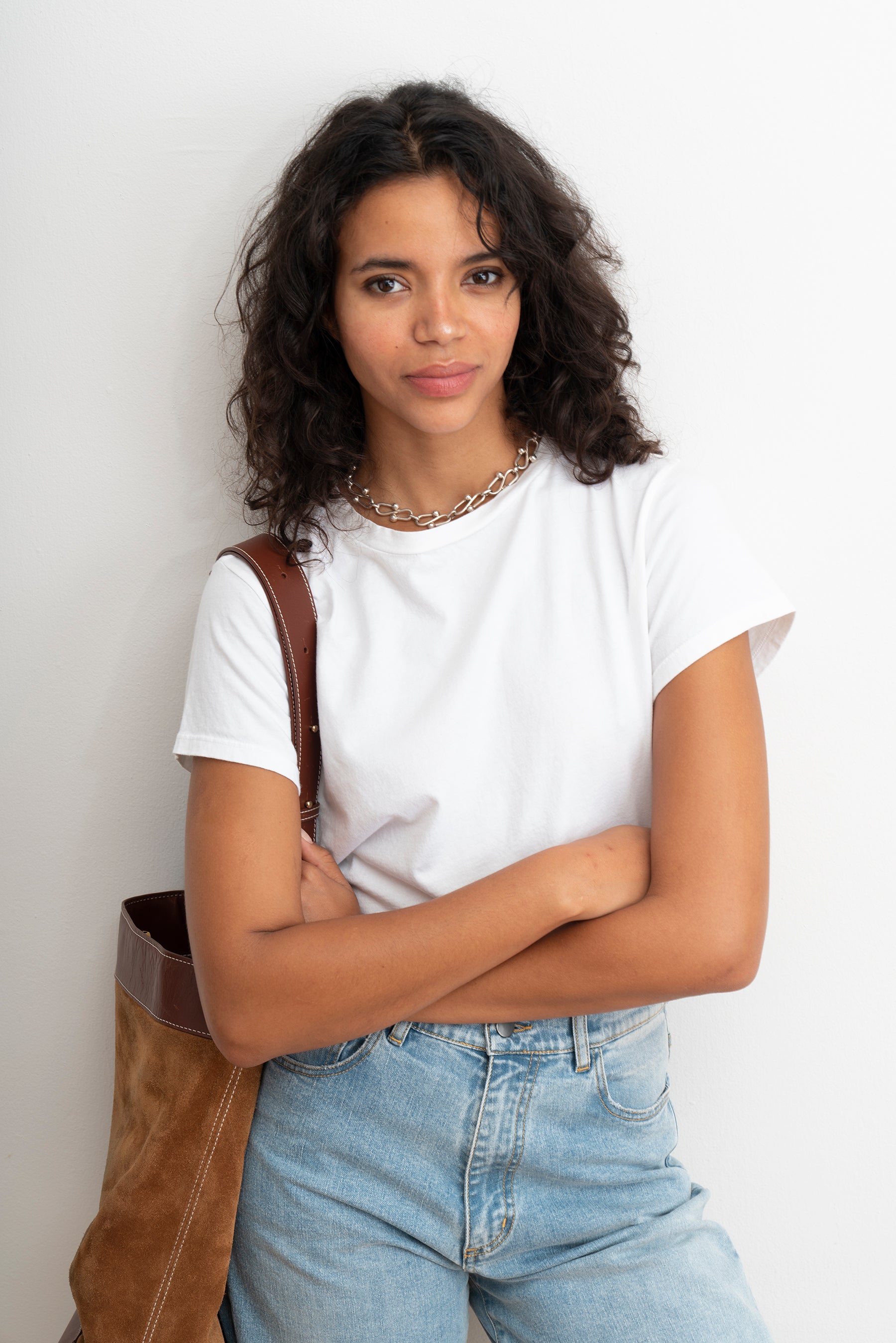 Bessette Soft Washed Tee - White