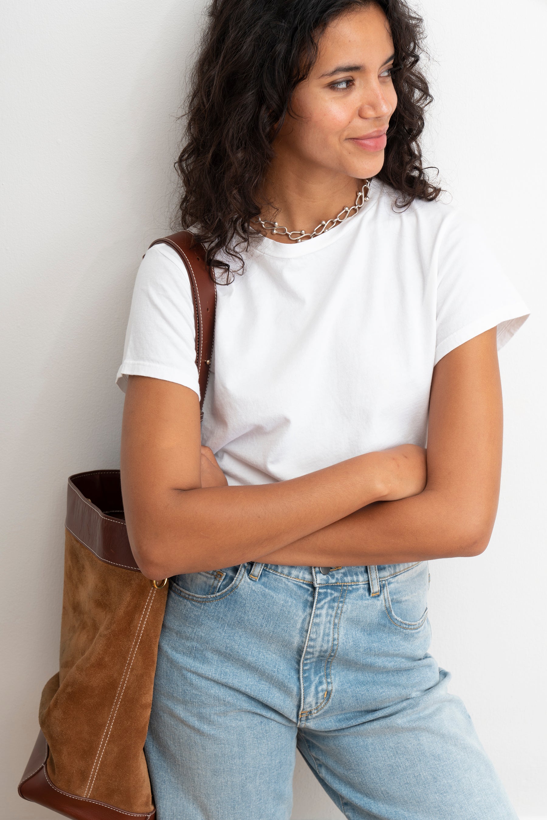 Bessette Soft Washed Tee - White