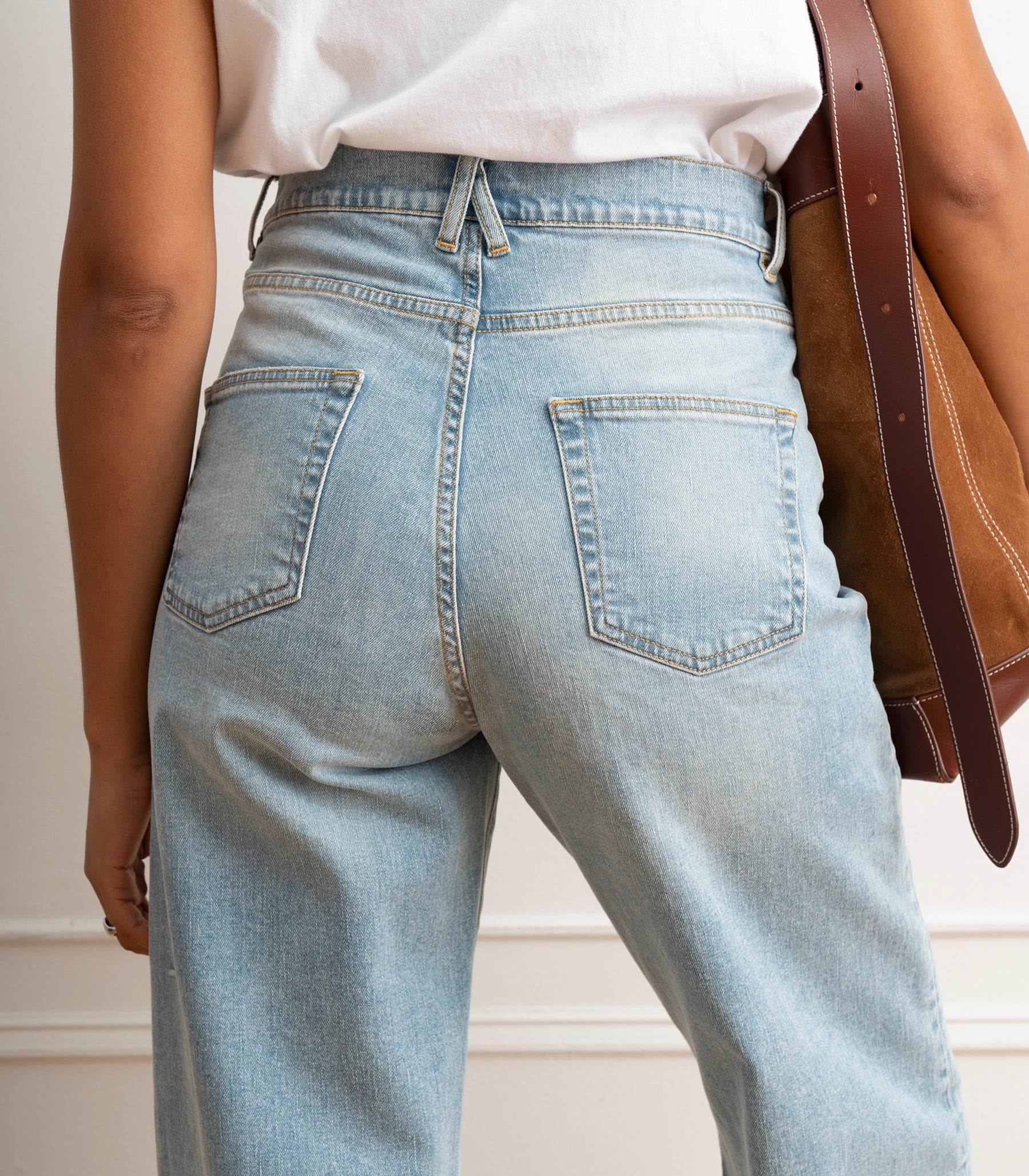 Francois High Rise Wide Leg Jeans - Kauai