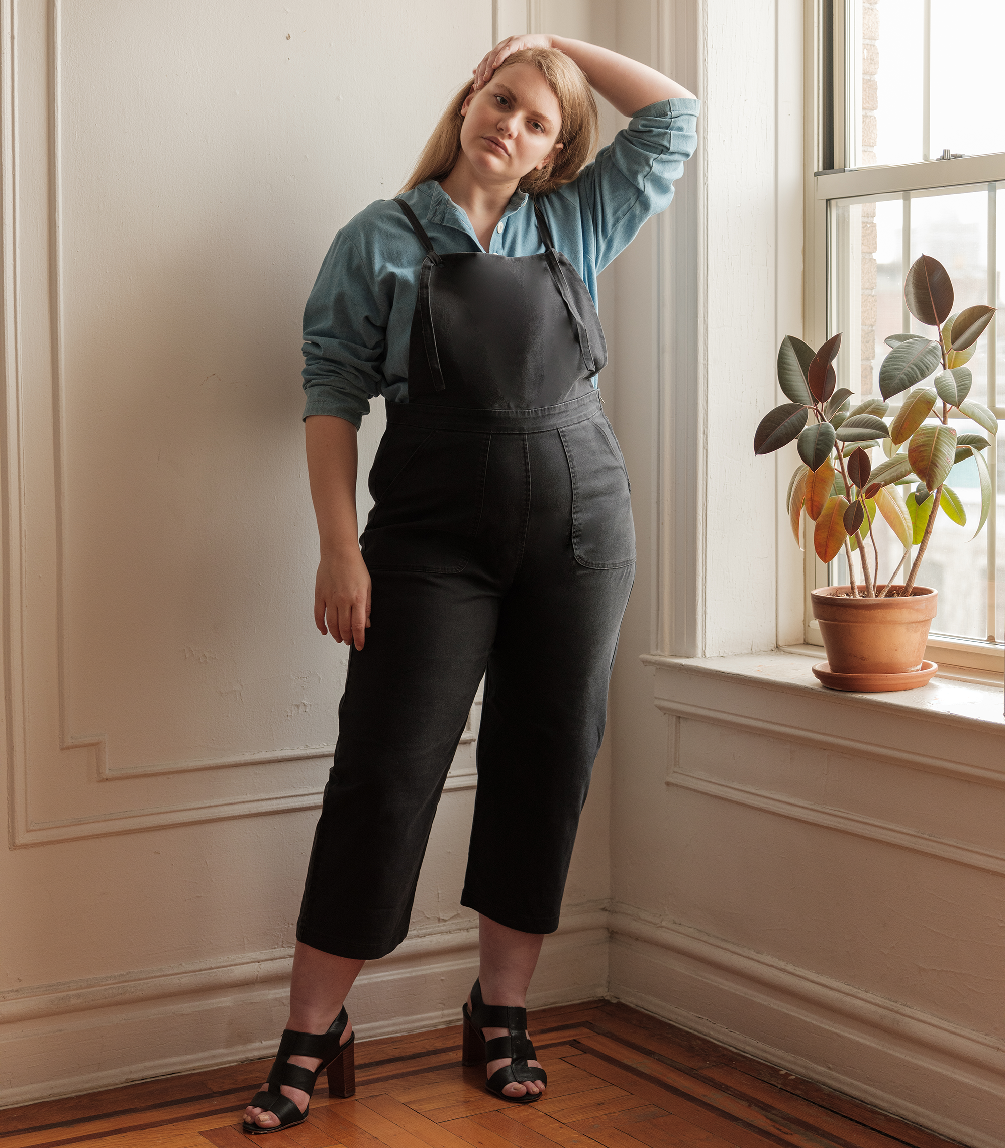 Knot Overalls - Black | LOUP Knot Overalls - Black | LOUP