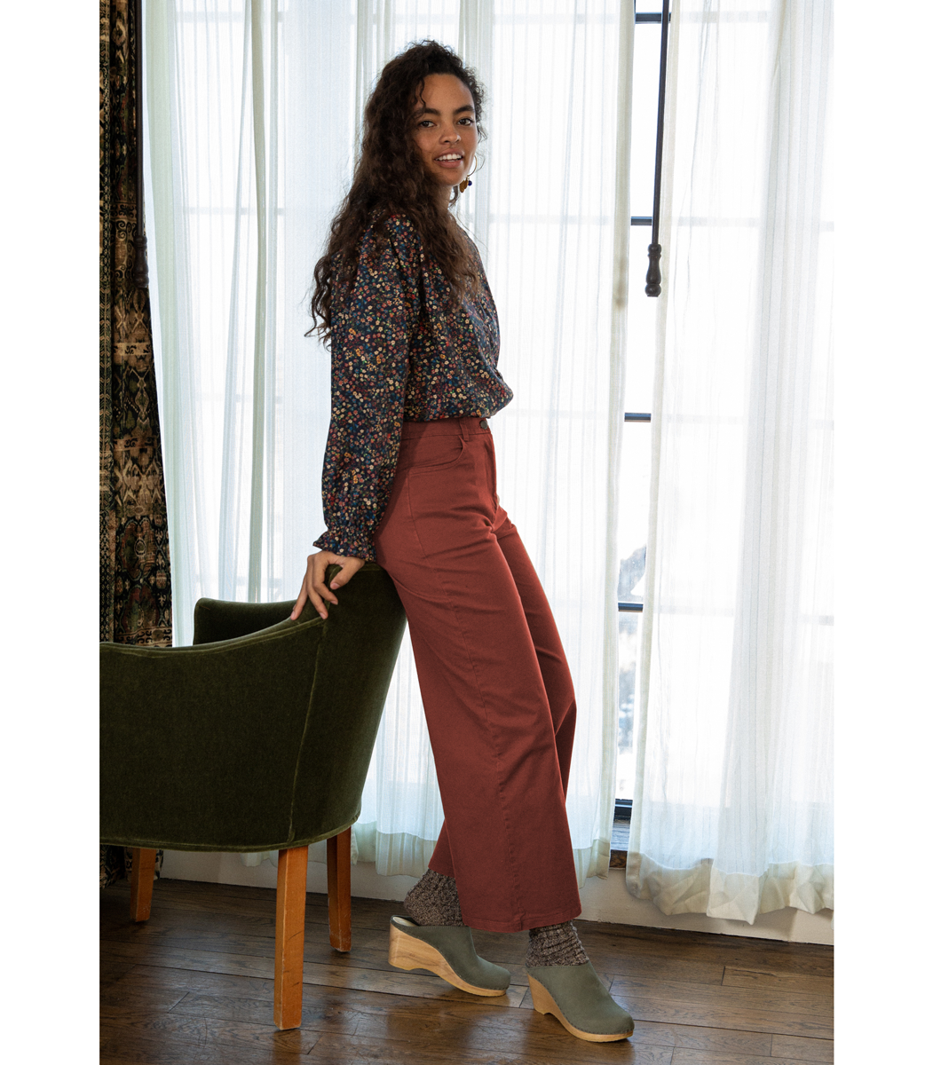 Toni Pants in Terracotta | LOUP