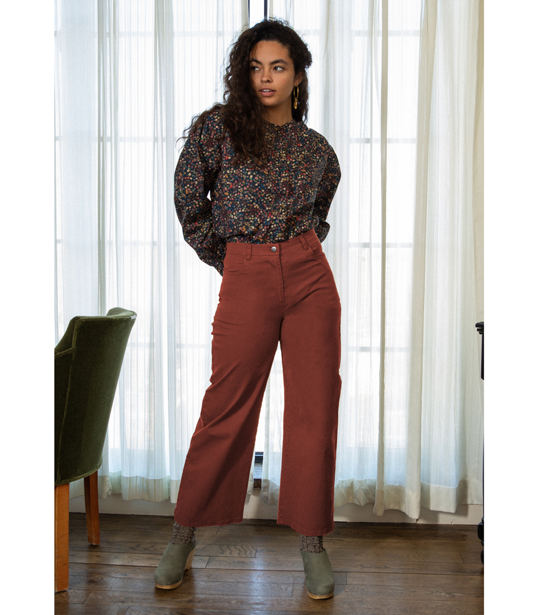 Toni Pants in Terracotta | LOUP