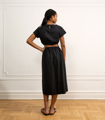 Black Cornielia Skirt