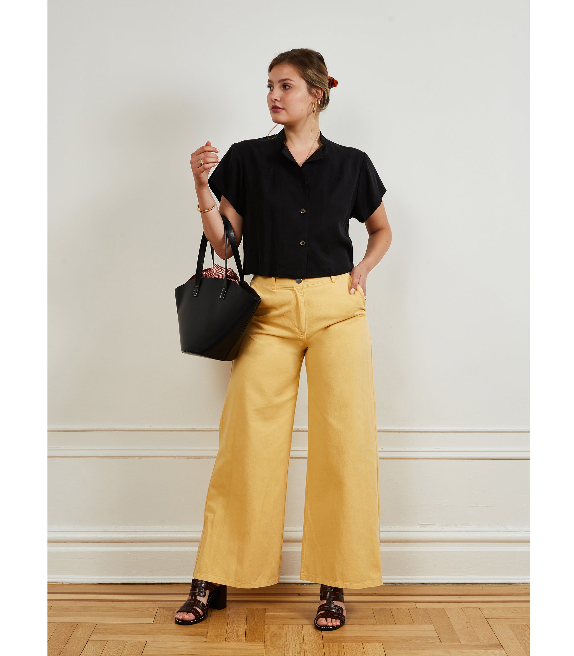 Brigitte Trouser in Butter | LOUP