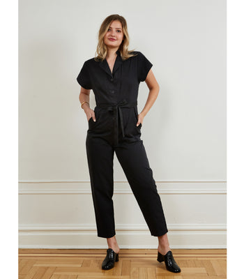 Sally Worksuit in Black | LOUP