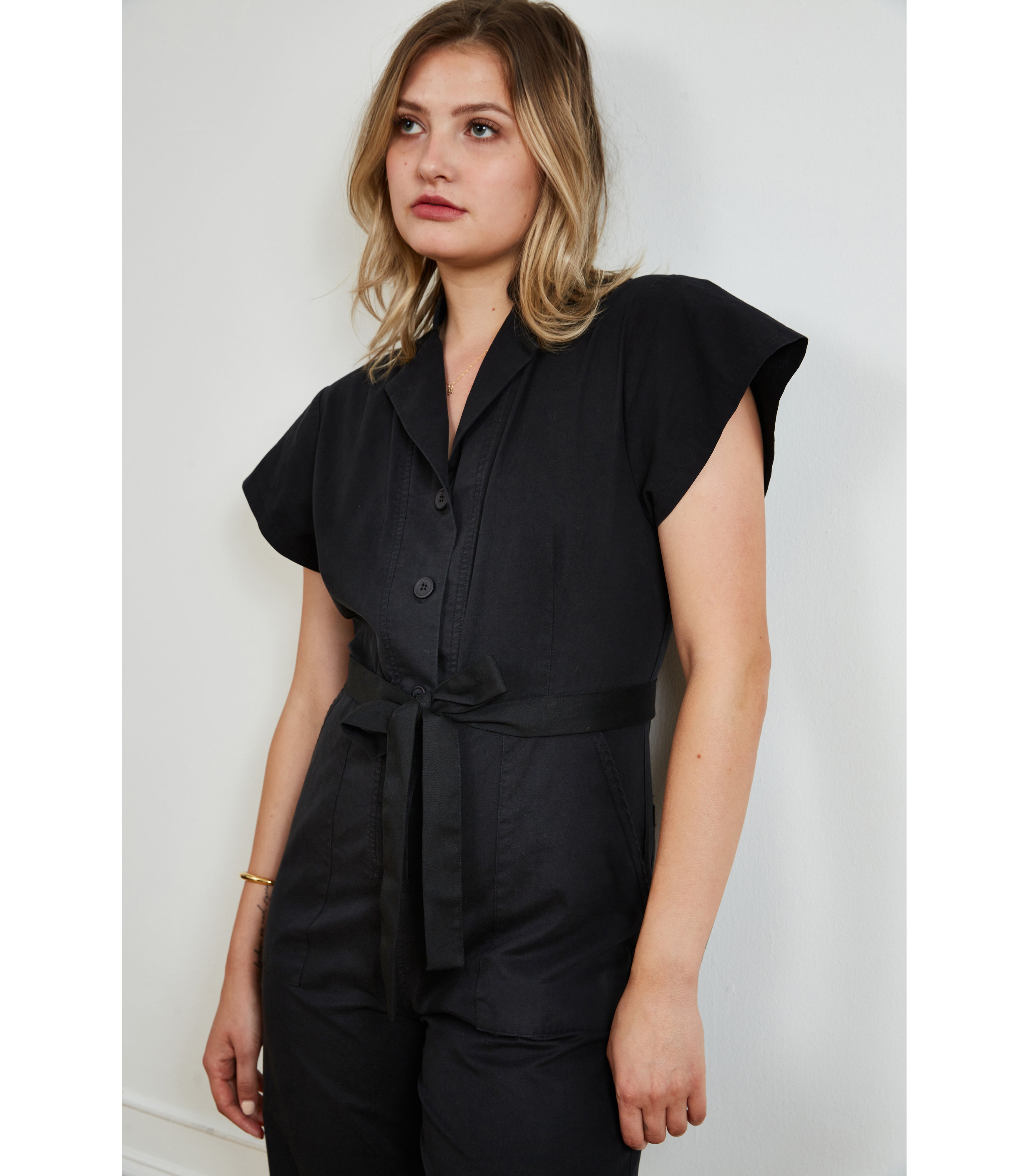 Sally Worksuit in Black | LOUP