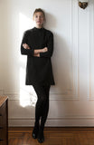 Black Franc Dress - Available in Petites!