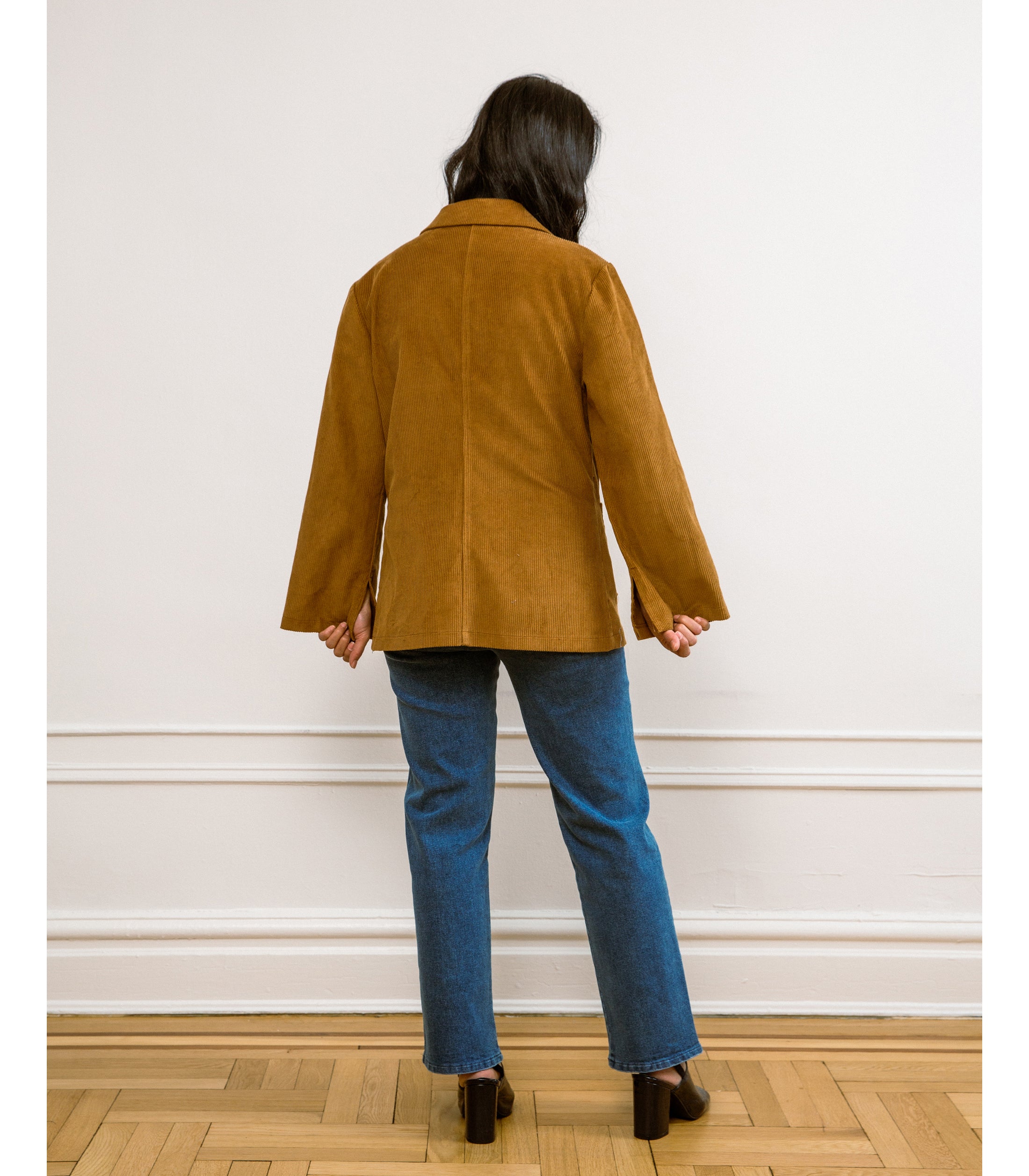 Anjelica Work Jacket - Chestnut