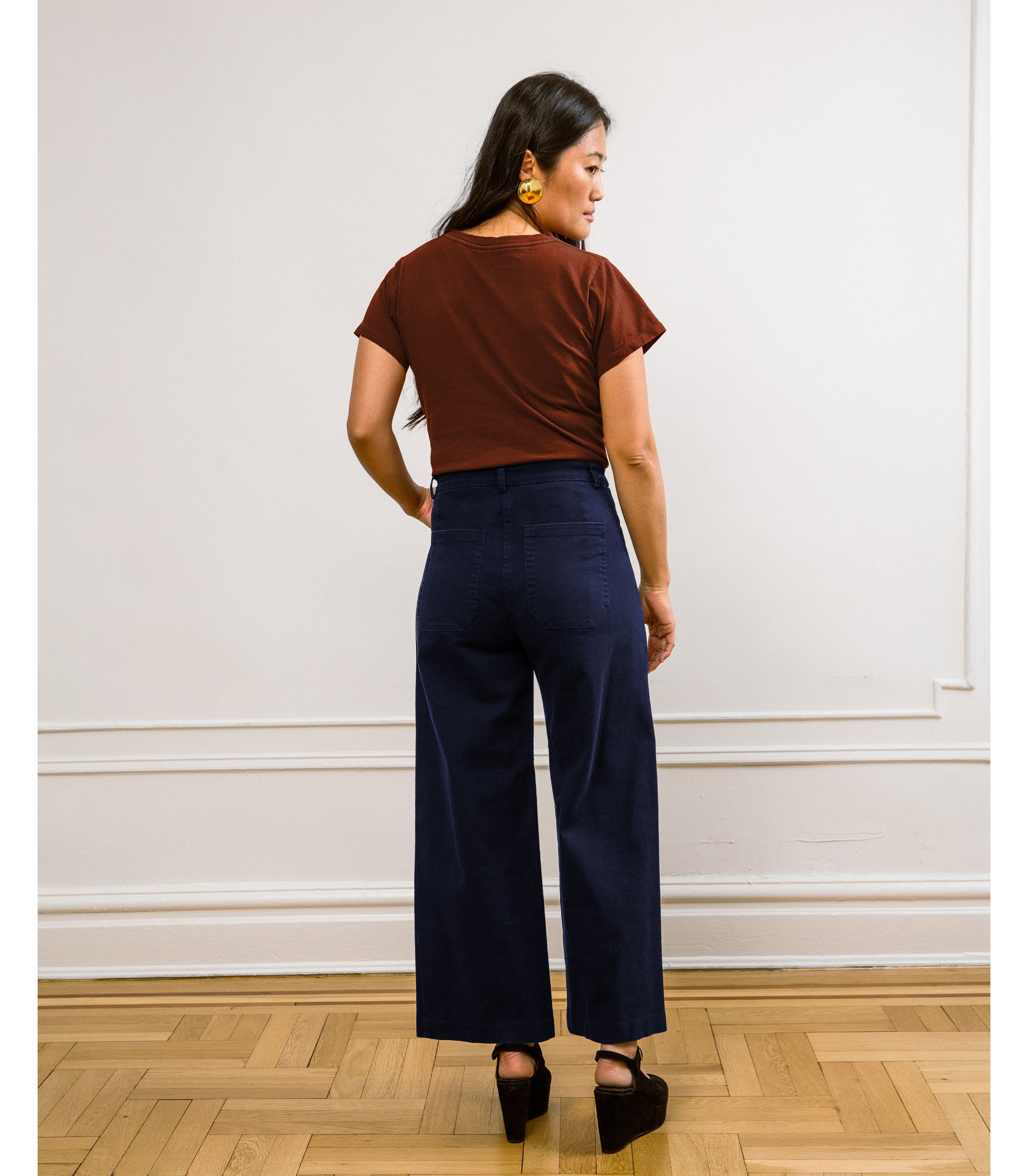 Simone Pants in Twilight Blue | LOUP