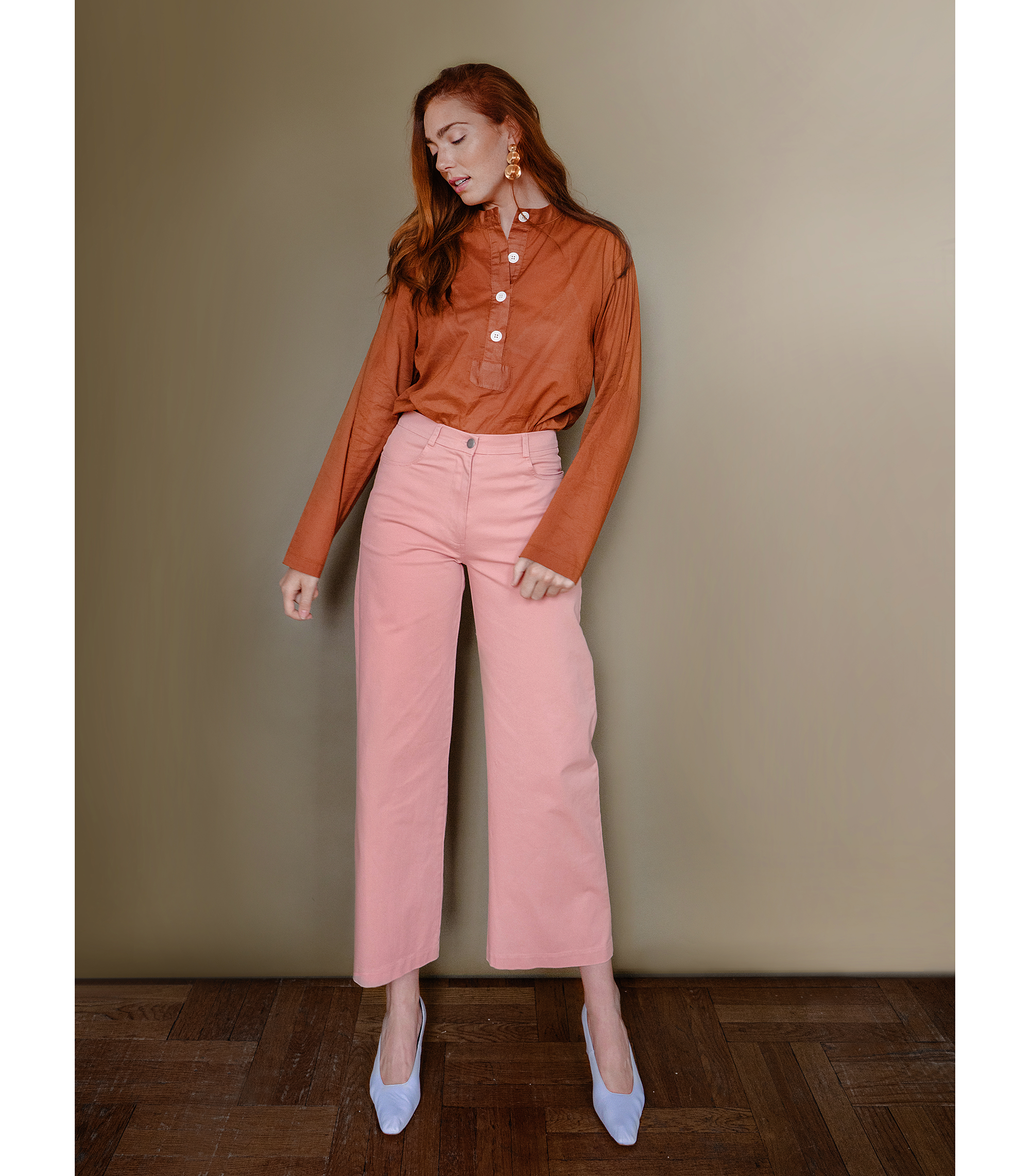 Toni Pants in Rose Pink | LOUP