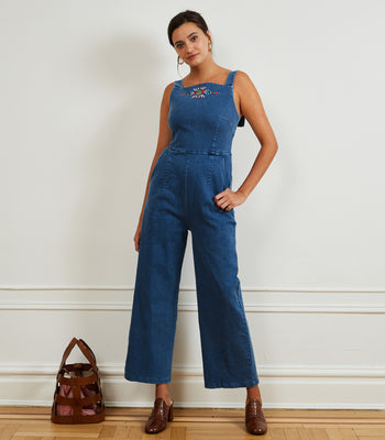 Embroidered Brenda Jumpsuit